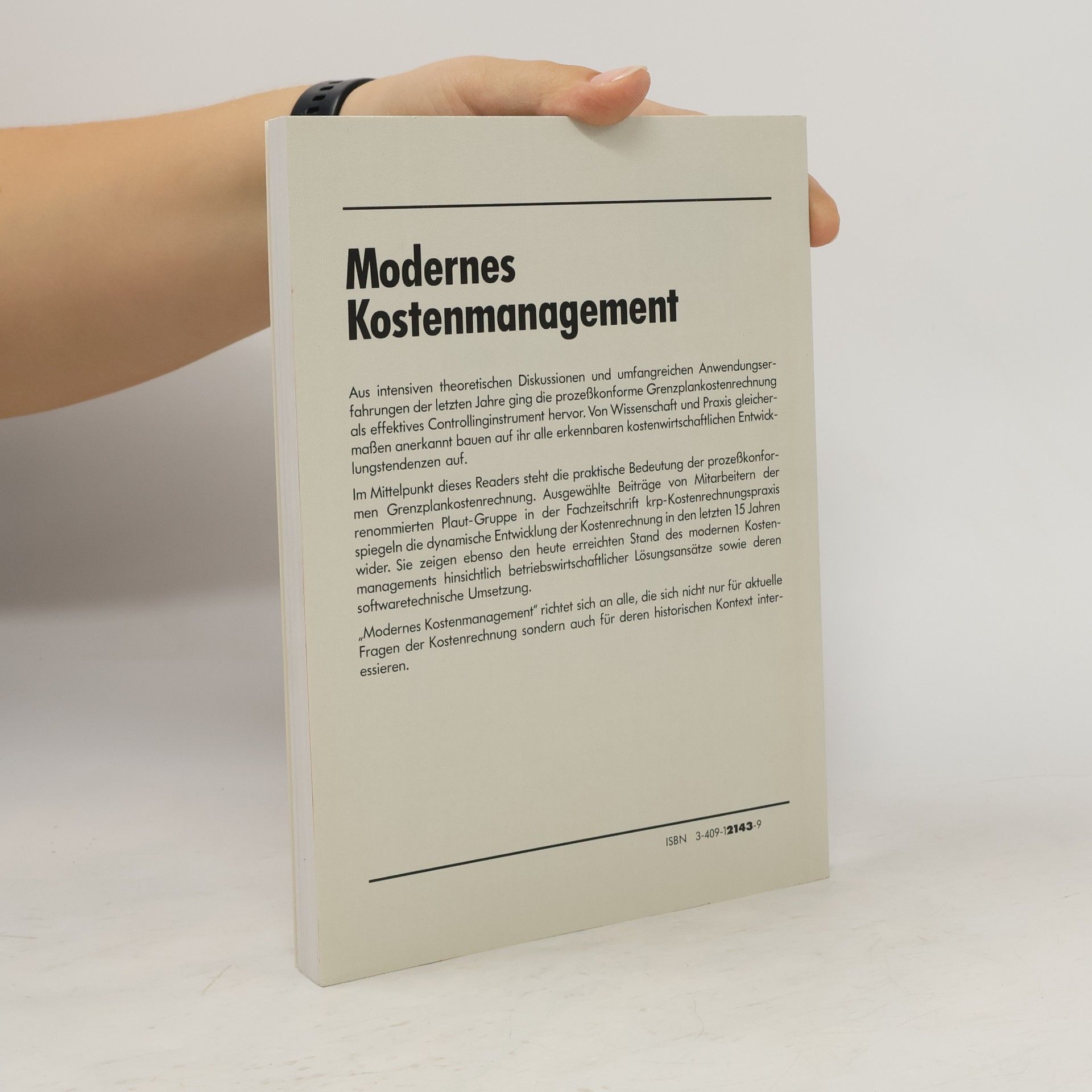 Wolfgang Männel Modernes Kostenmanagement