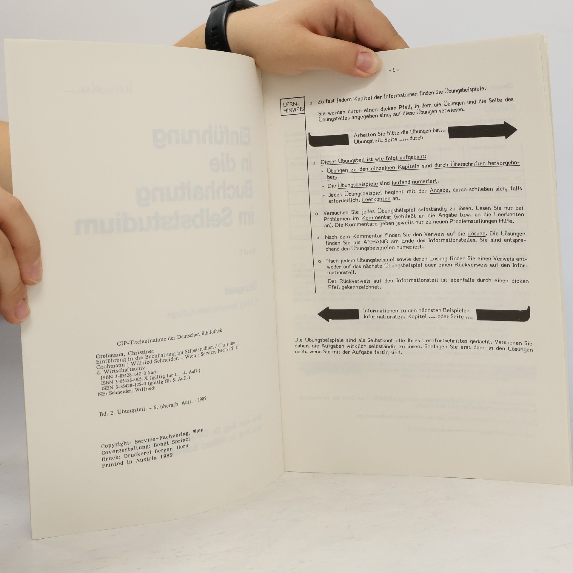 Christine Grohmann-Steiger Einführung in die Buchhaltung im Selbststudium II.