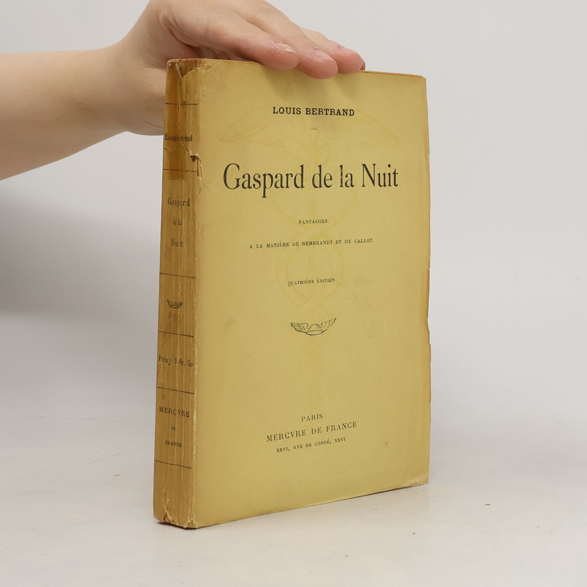Aloysius Bertrand Gaspard de la Nuit