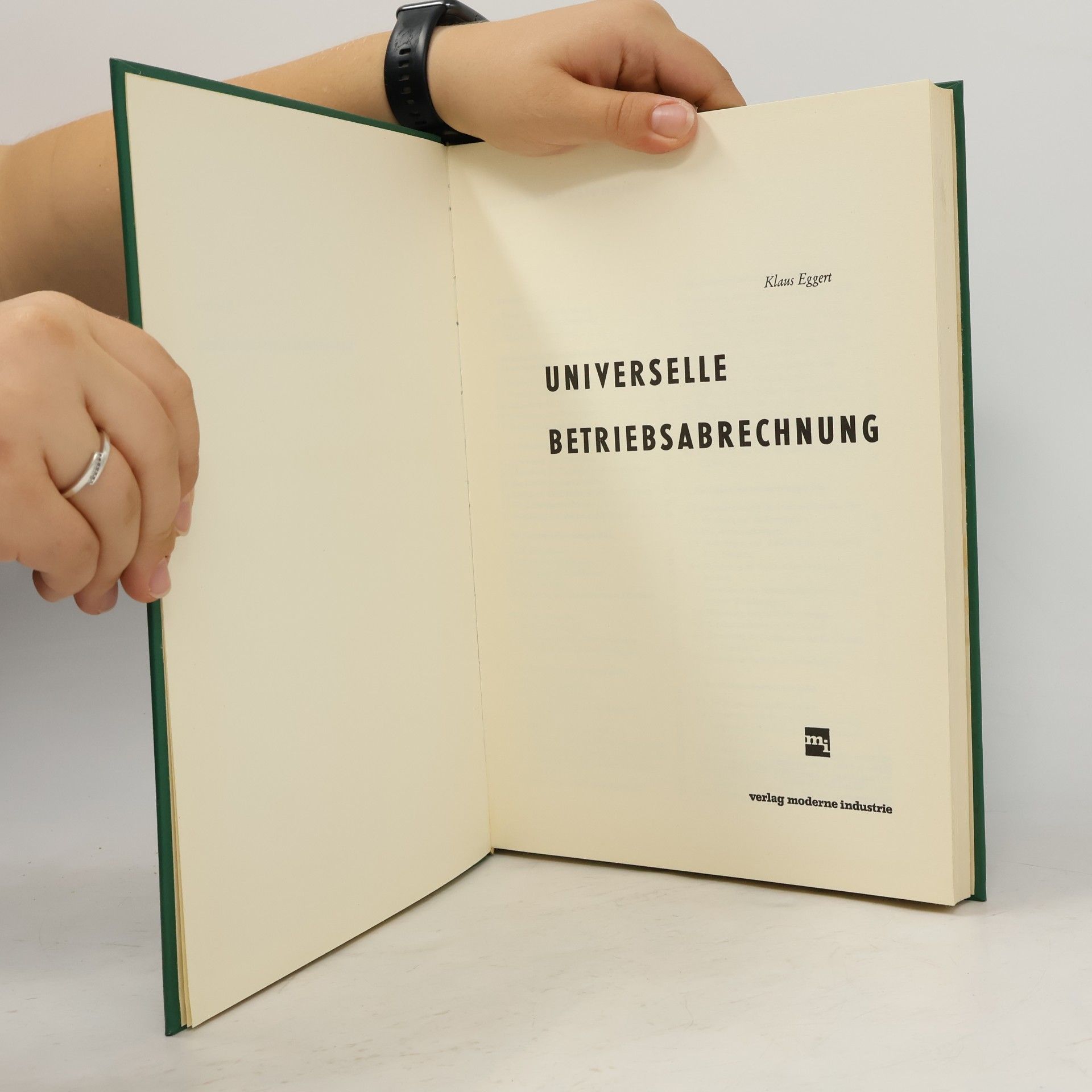 Klaus Eggert Universelle Betriebsabrechnung