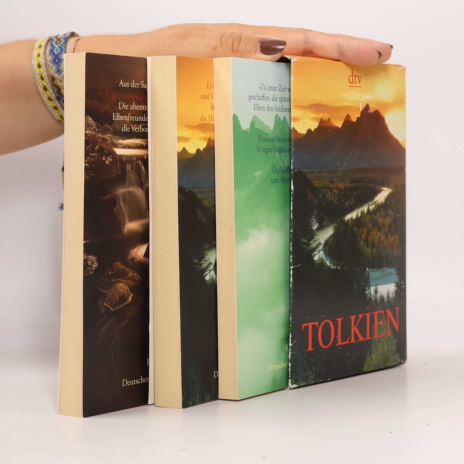 J. R. R. Tolkien Tolkien-Kassette. 3 Bände