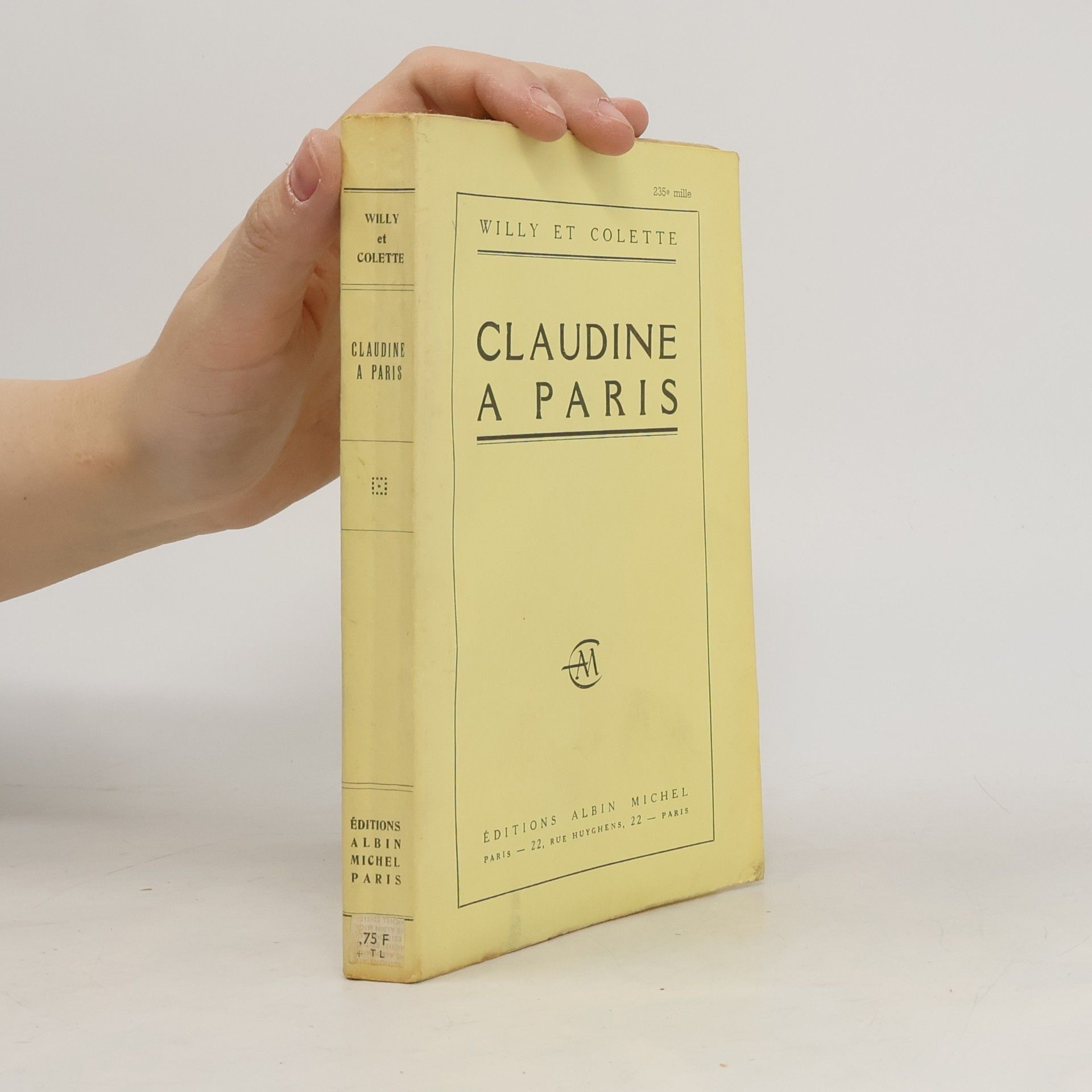 Colette Claudine a Paris