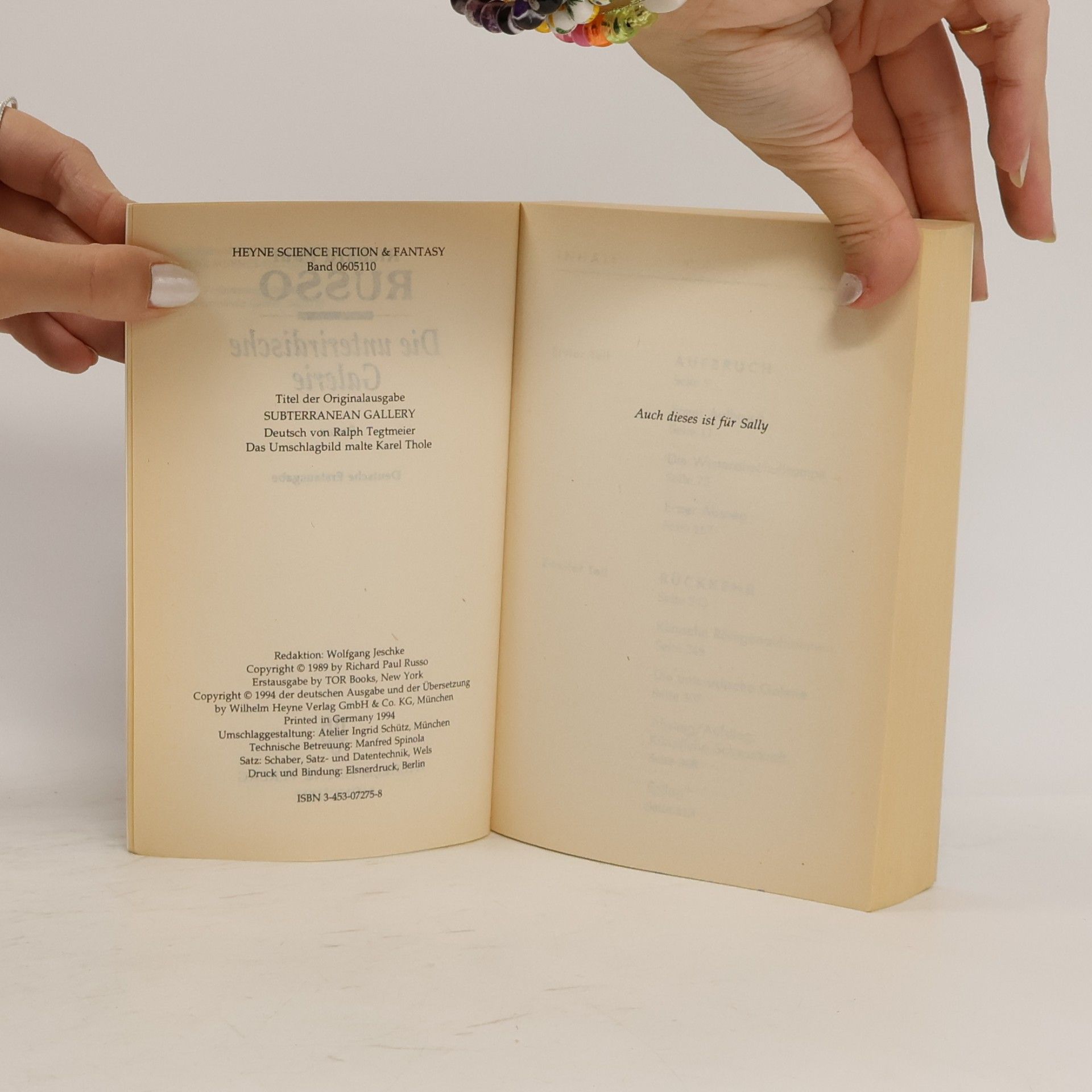 Richard Russo Die unterirdische Galerie