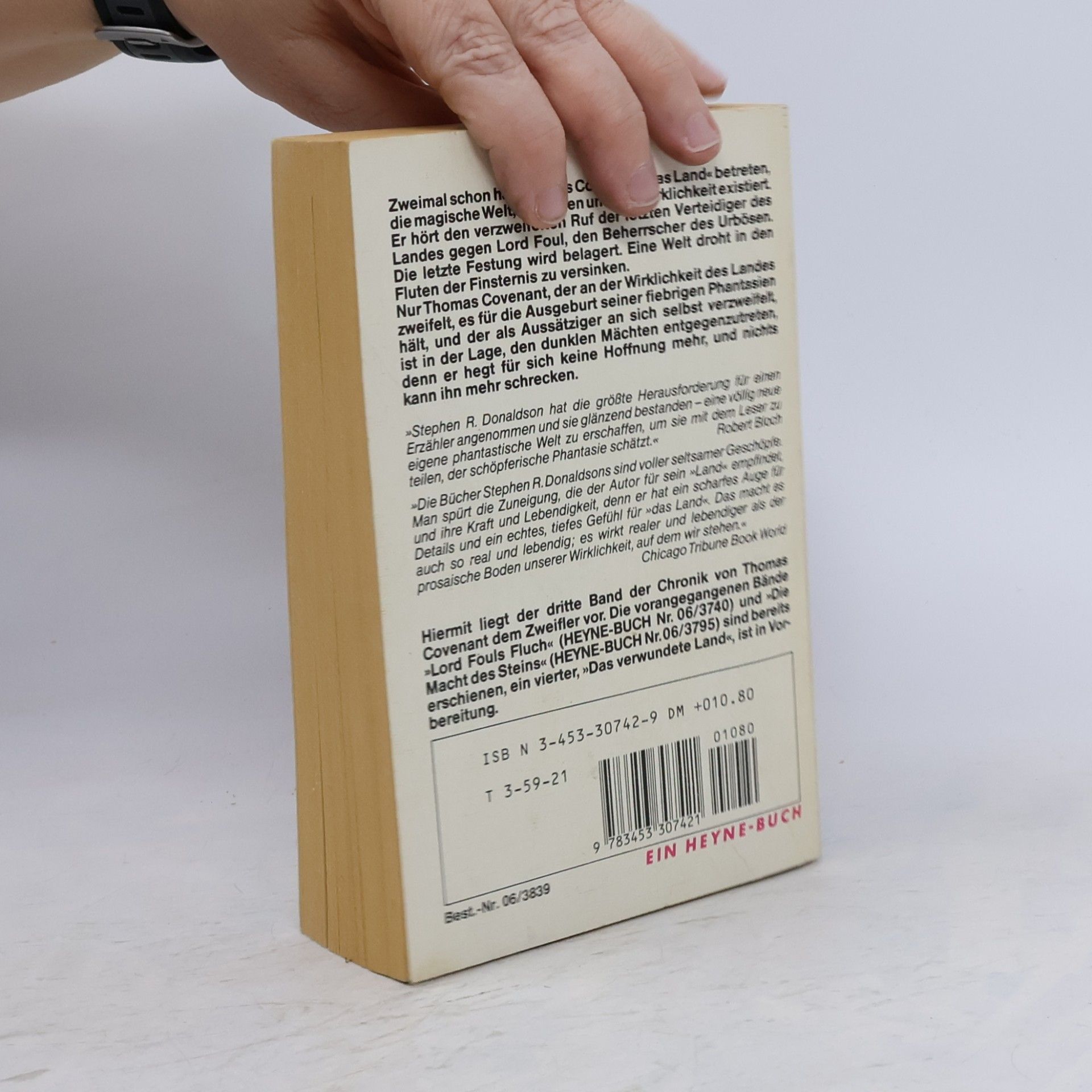 Stephen R. Donaldson Die letzte Walstatt. Die erste Chronik von Thomas Covenant dem Zweifler Band 3