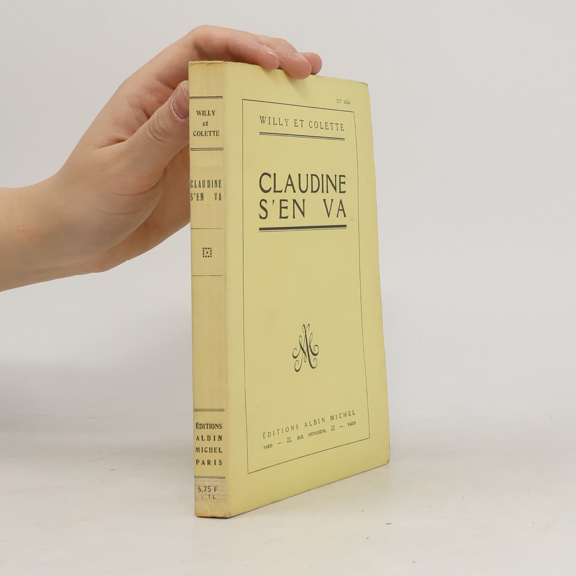 Colette Claudine s'en va