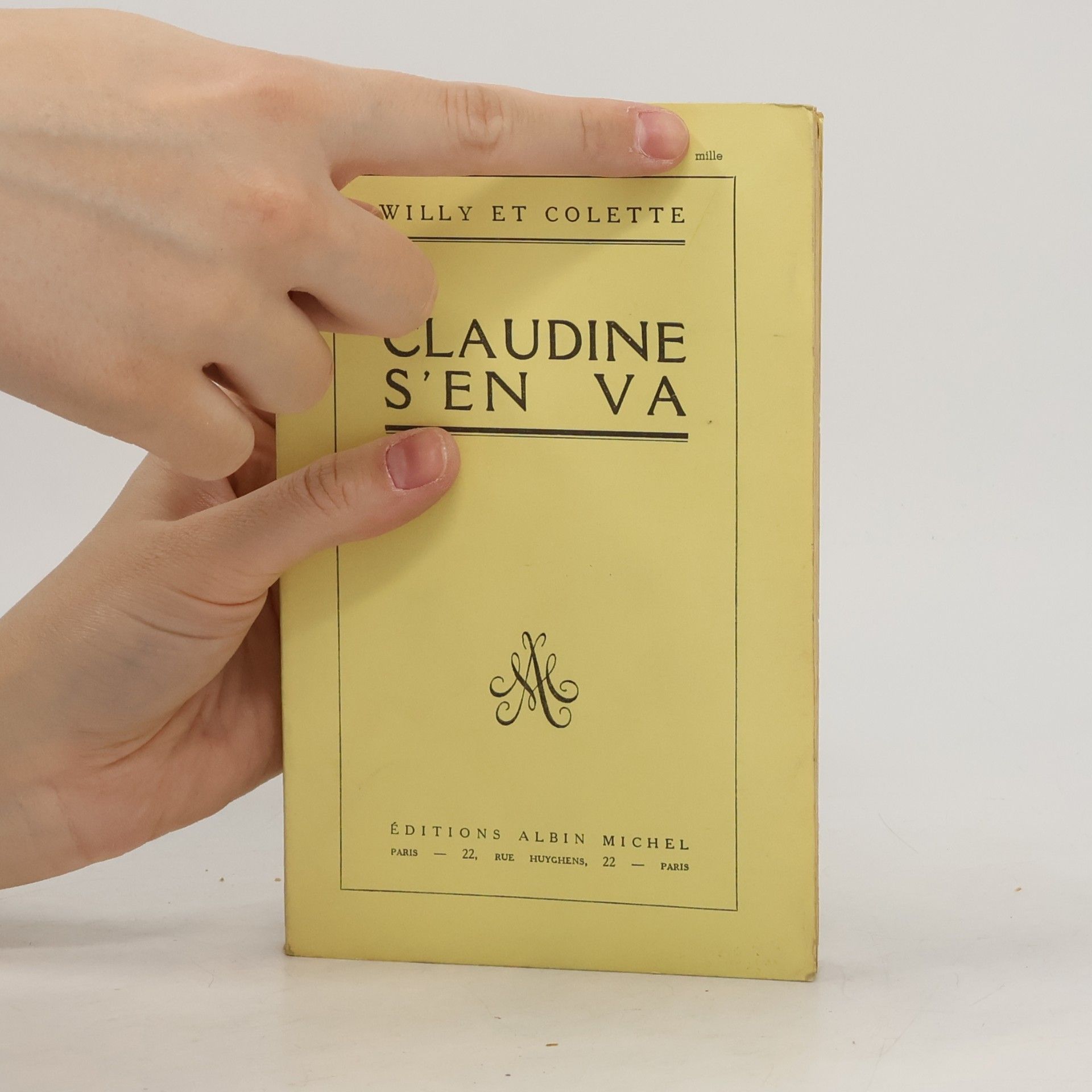 Colette Claudine s'en va