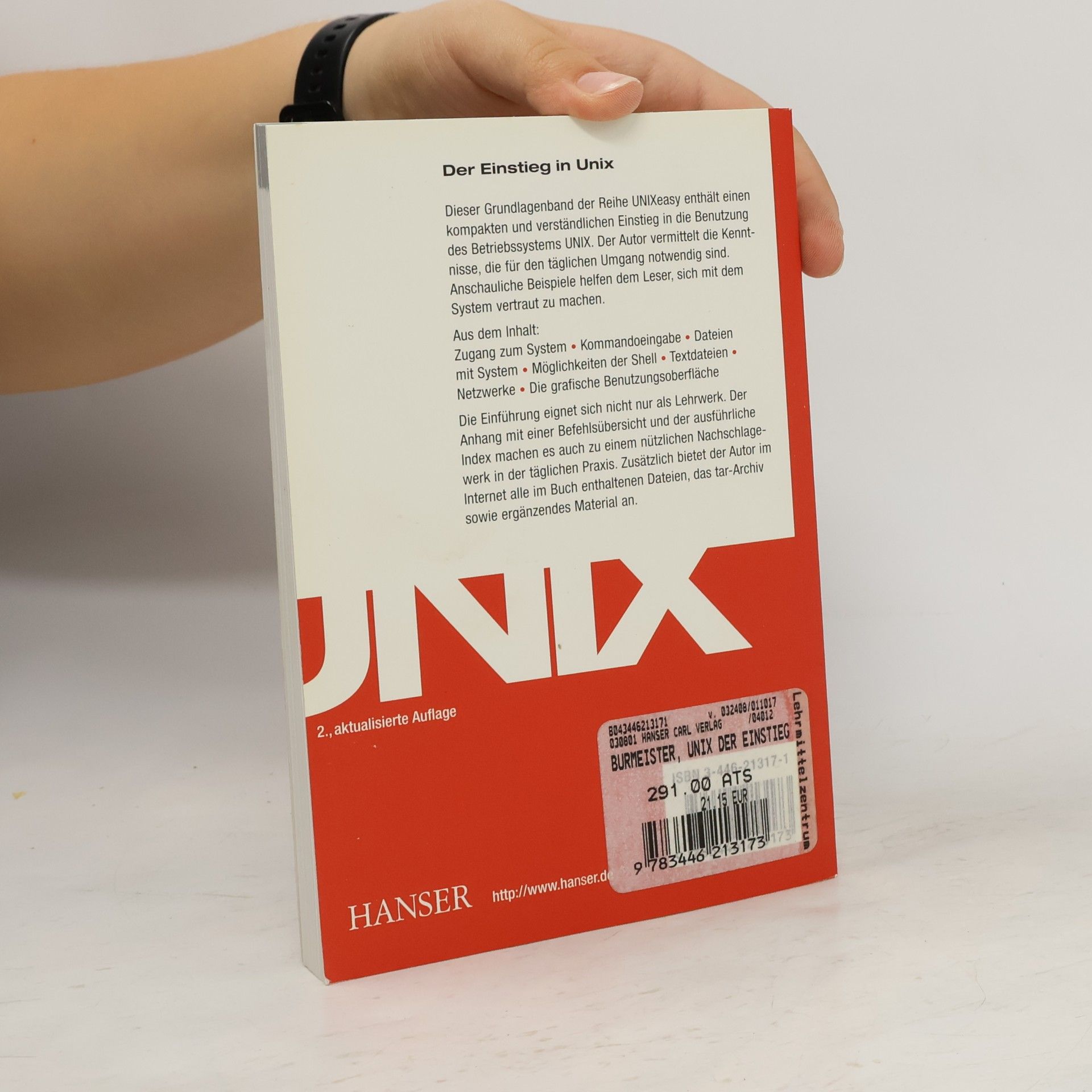 Arne Burmeister Der Einstieg in UNIX
