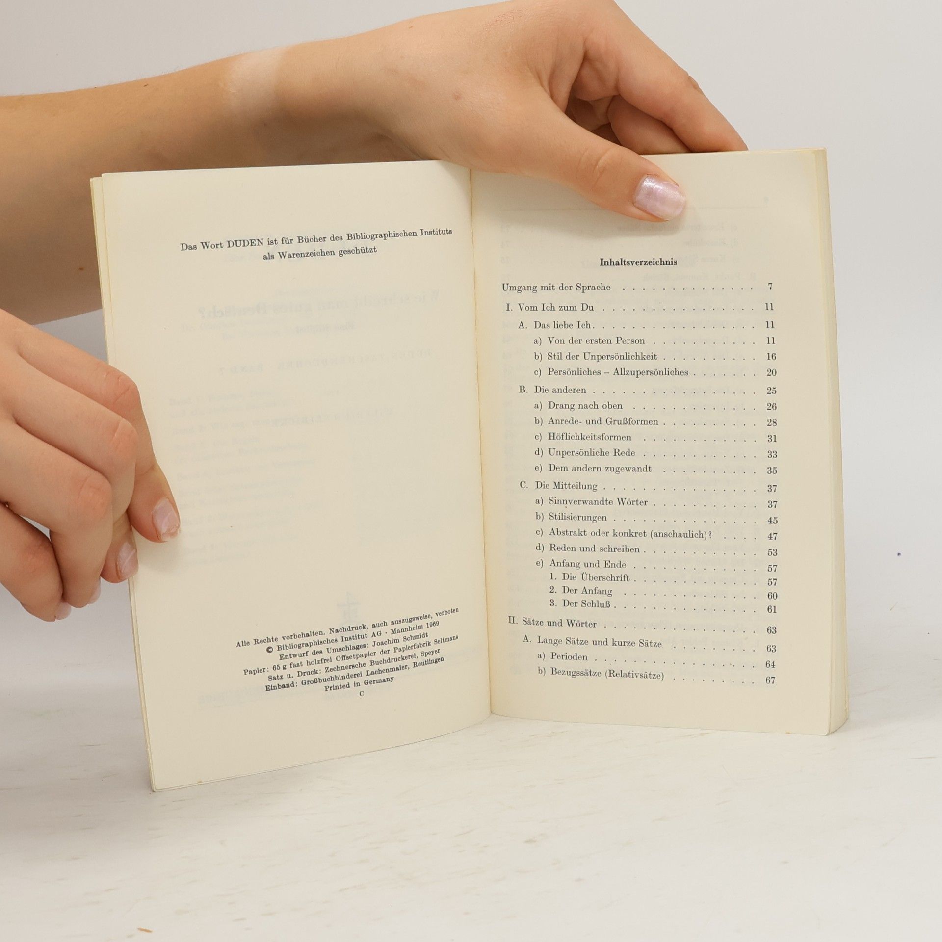 Various authors Duden Taschenbücher 7.