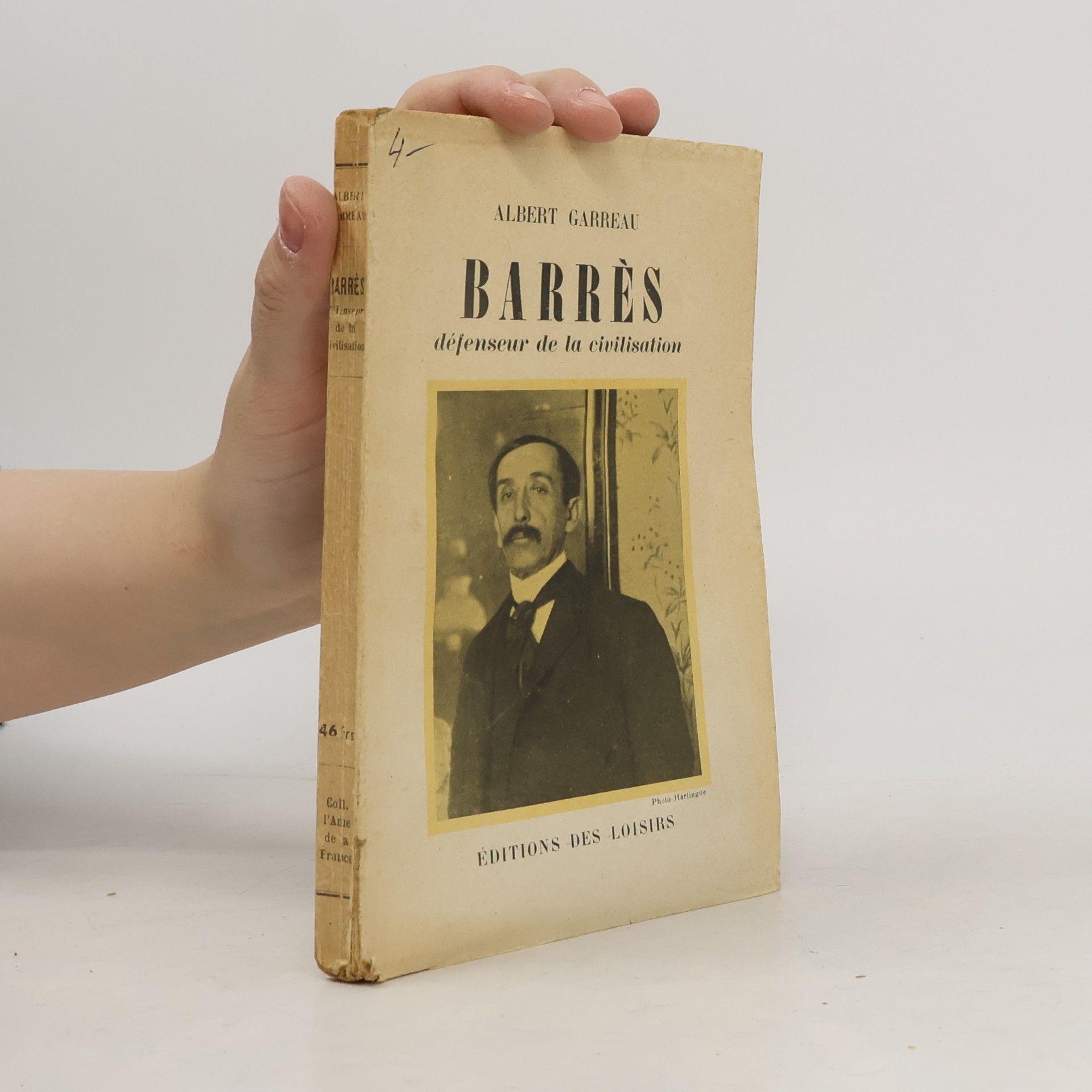 Albert Garreau Barrès. Défenseur de la civilisation