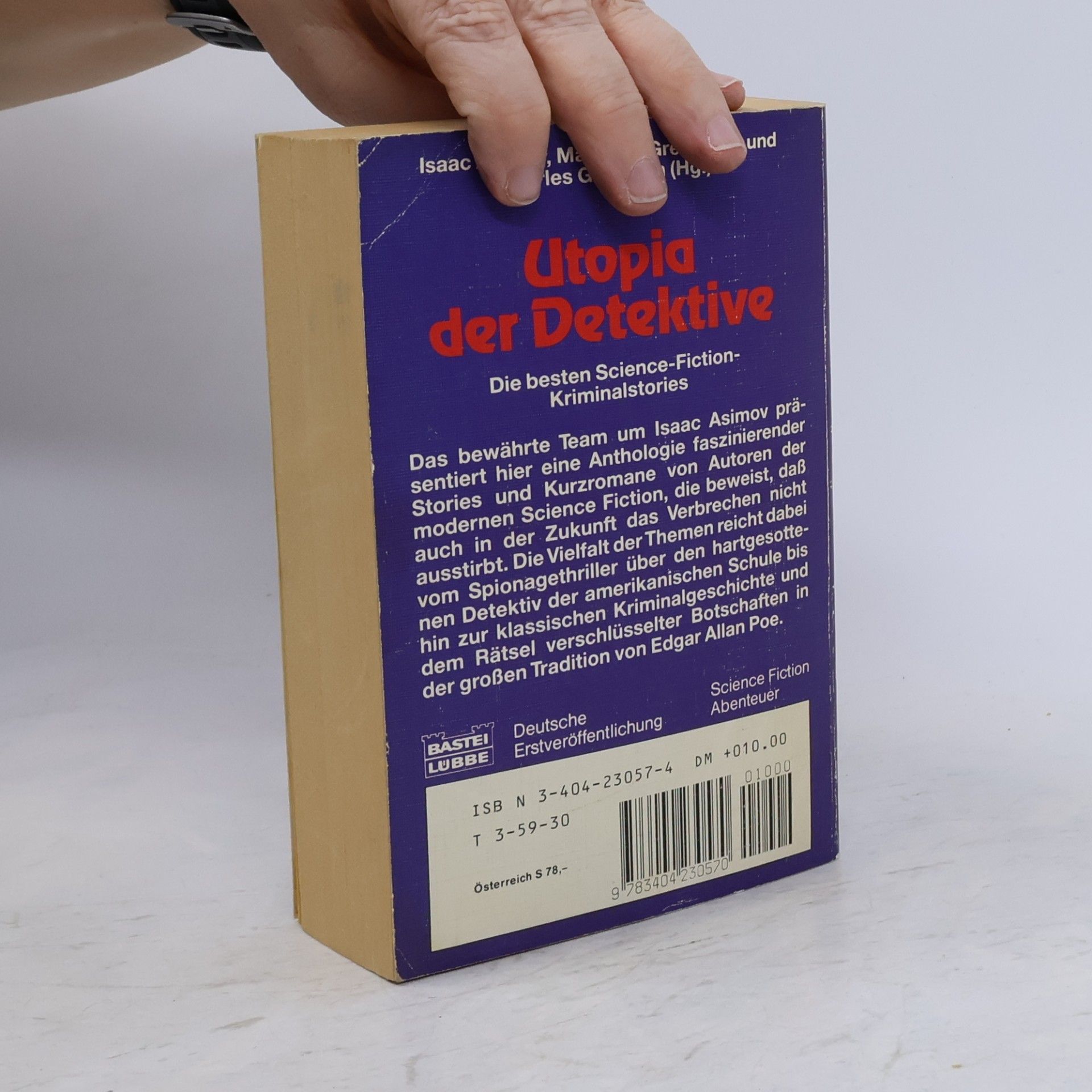 Isaac Asimov Isaac Asimov präsentiert Utopia der Detektive