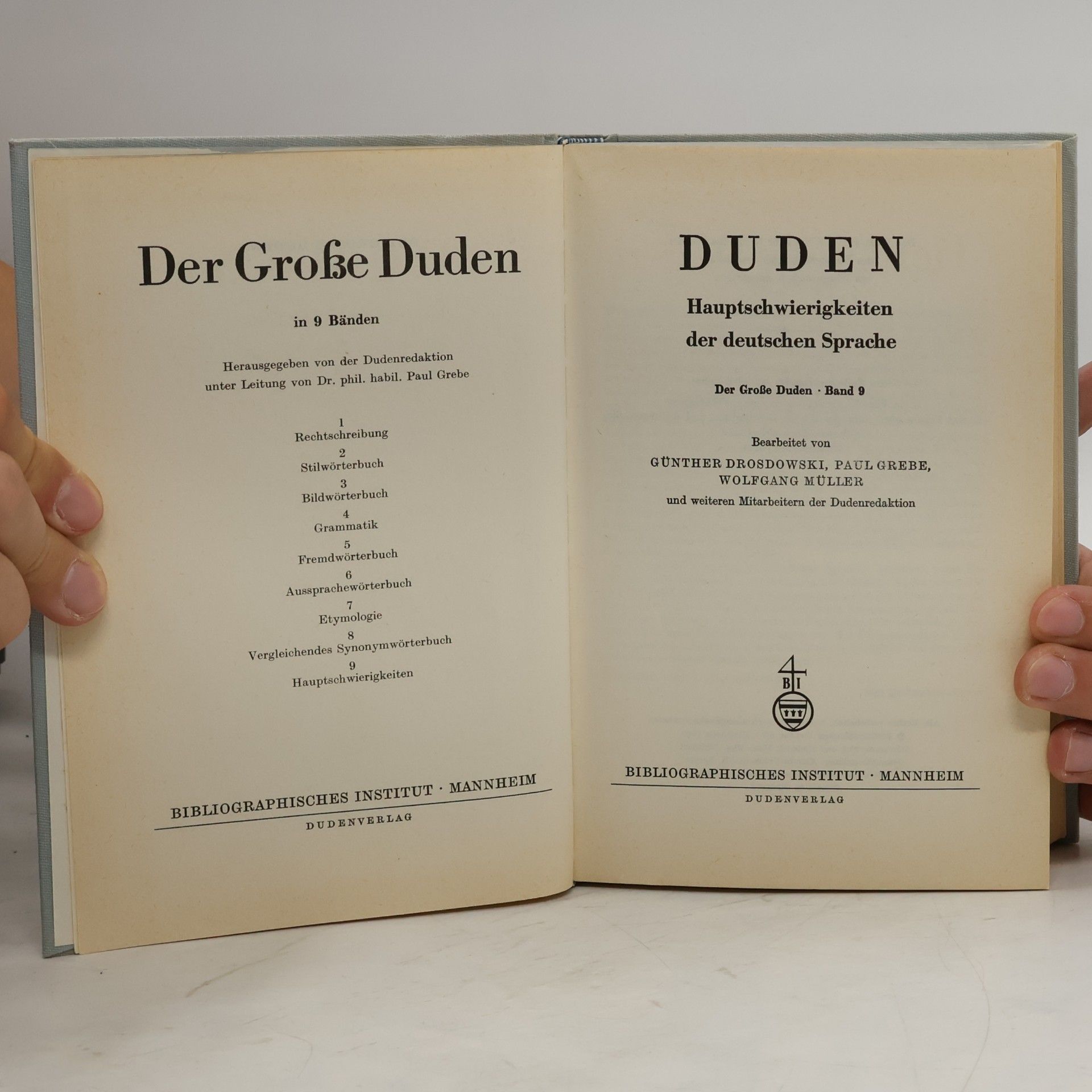 Kolektiv autorů Der Große Duden 9. Hauptschwierigkeiten der deutschen Sprache