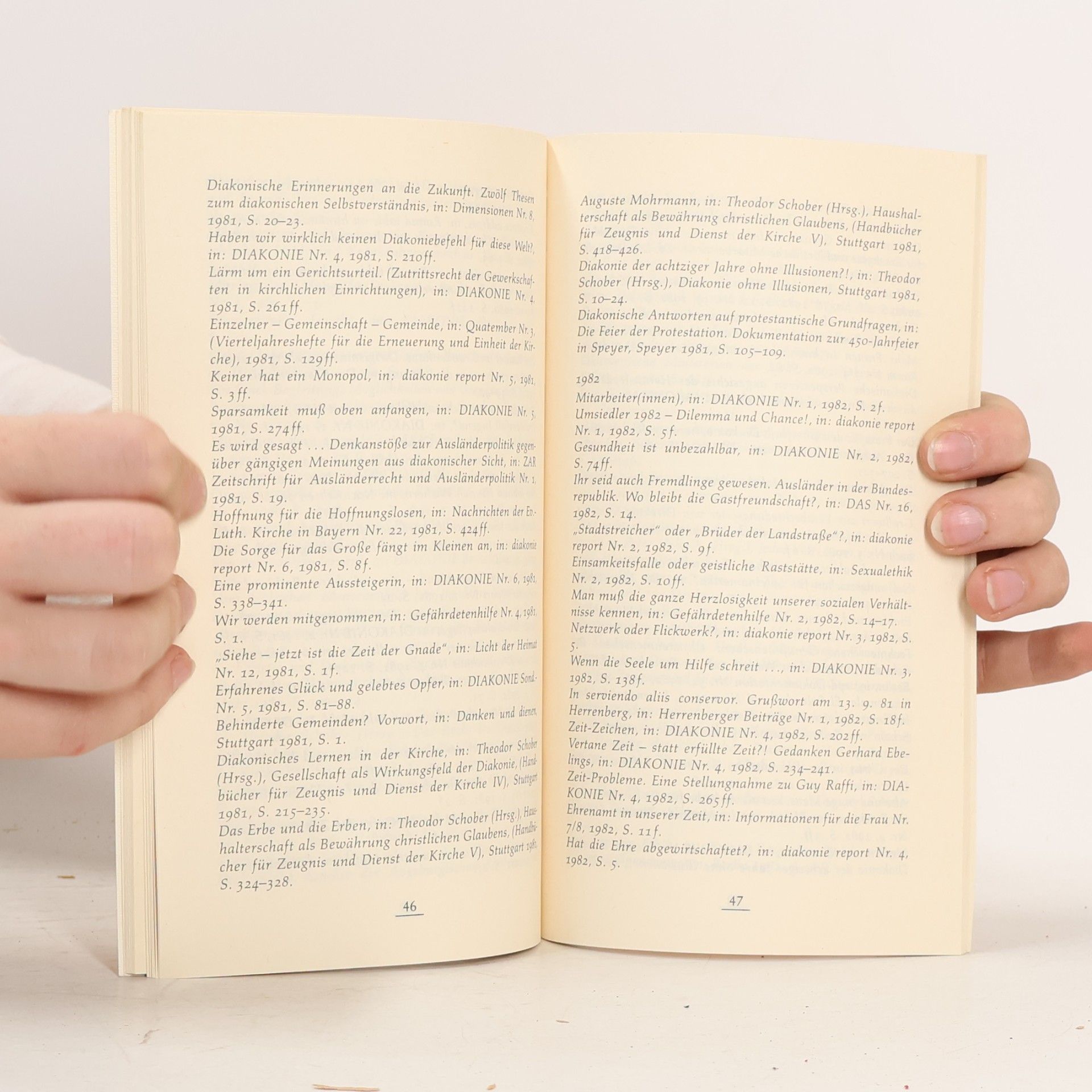 Karl Heinz Neukamm Theodor Schober - diakonischer und theologischer Schriftsteller. Festgruß zu seinem 70. Geburtstag