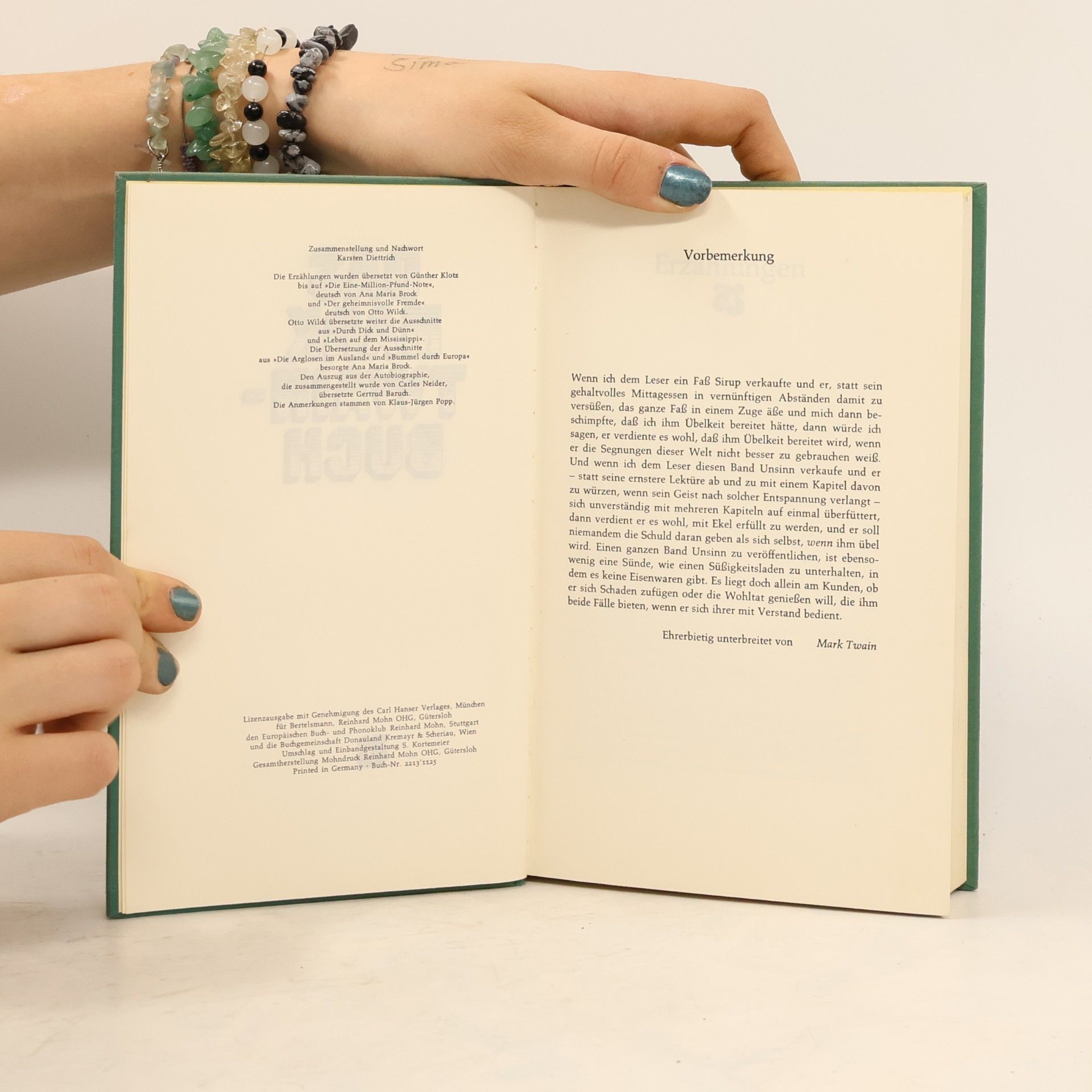 kolektiv Das Mark-Twain-Buch