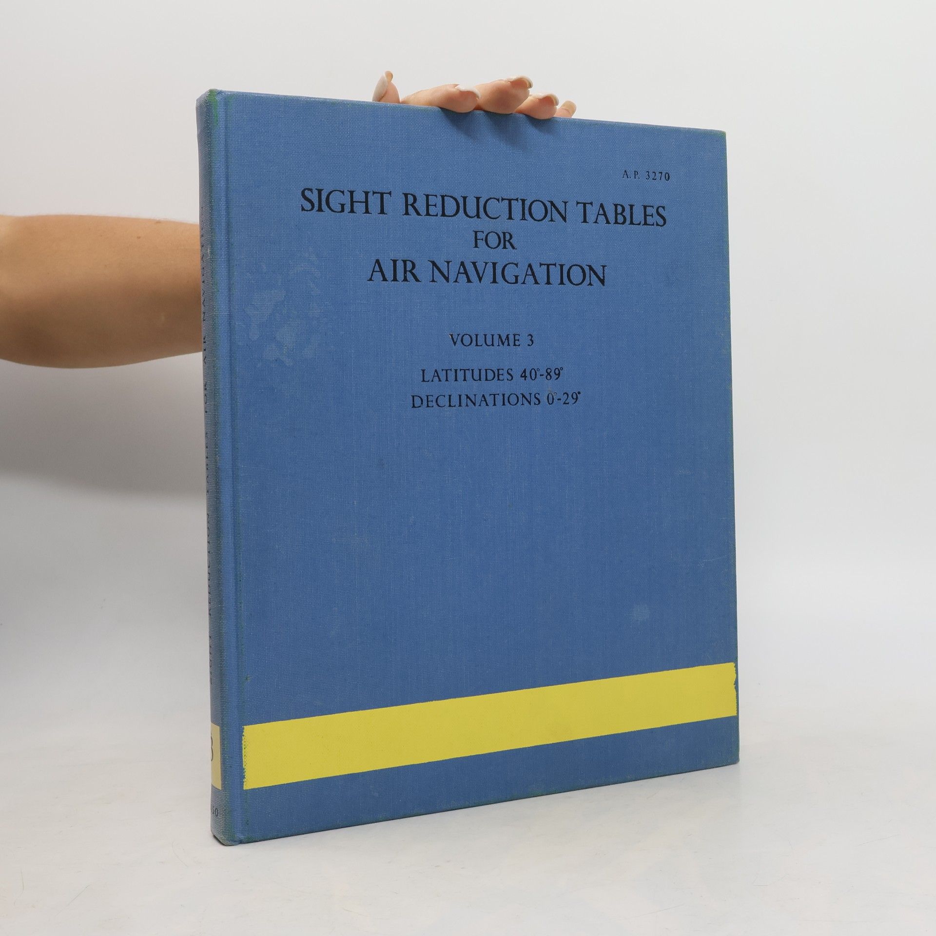 Unknown Author Sight Reduction Tables for Air Navigation