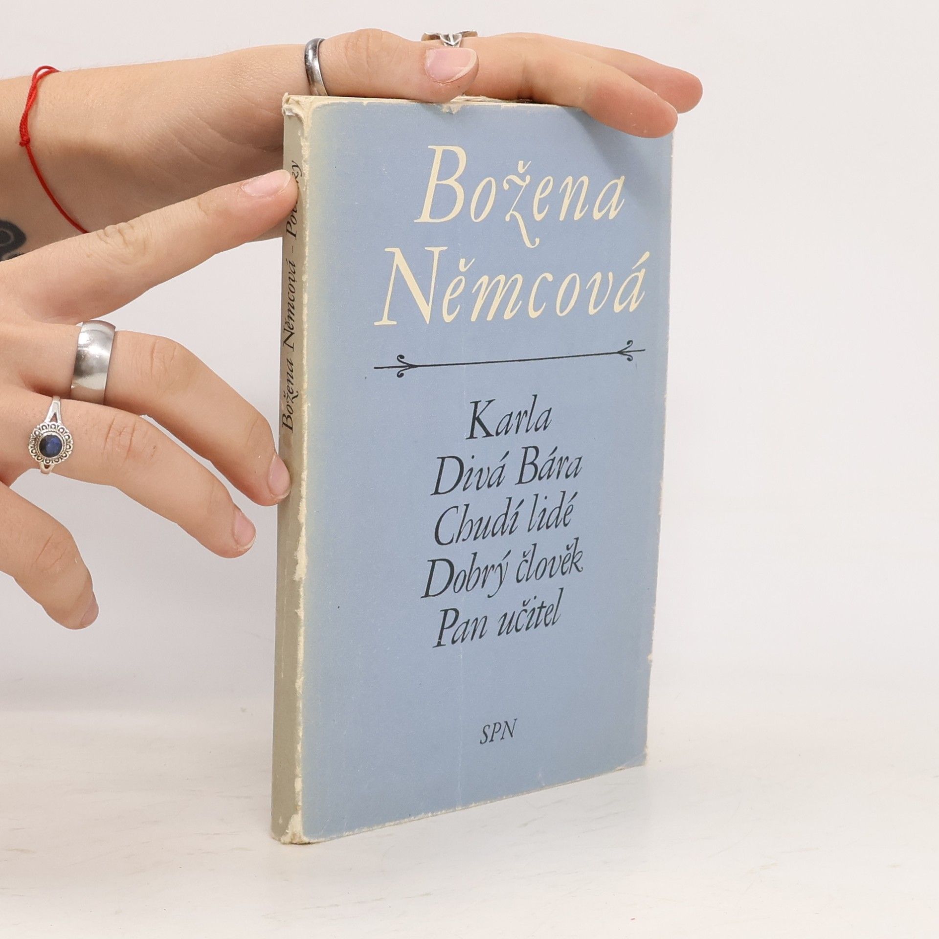 Božena Němcová Karla, Divá Bára, Chudí lidé, Dobrý člověk, Pan učitel