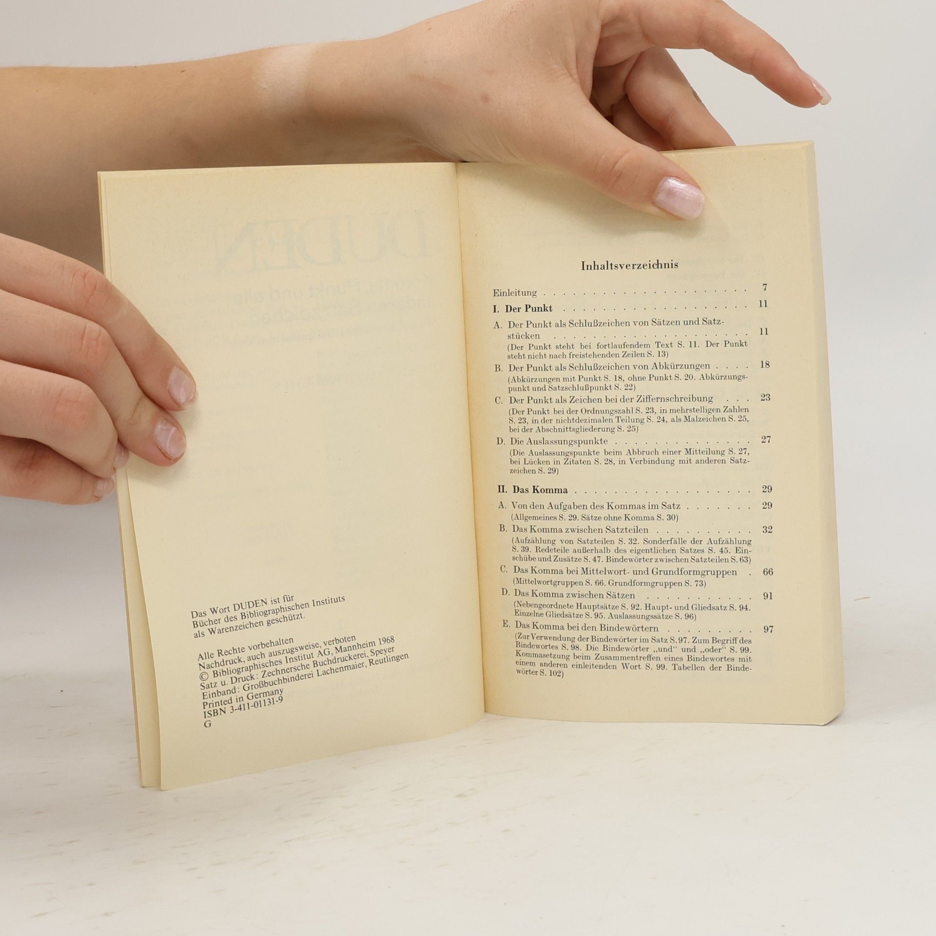 Various authors Duden Taschenbücher 1.