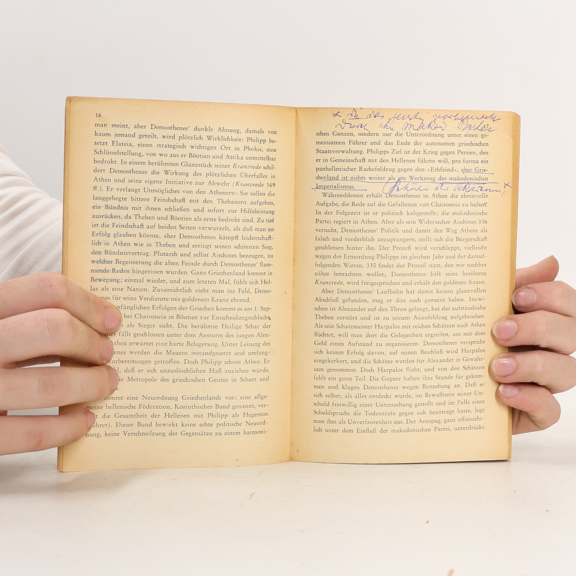 Demosthenes Rede vom Kranz