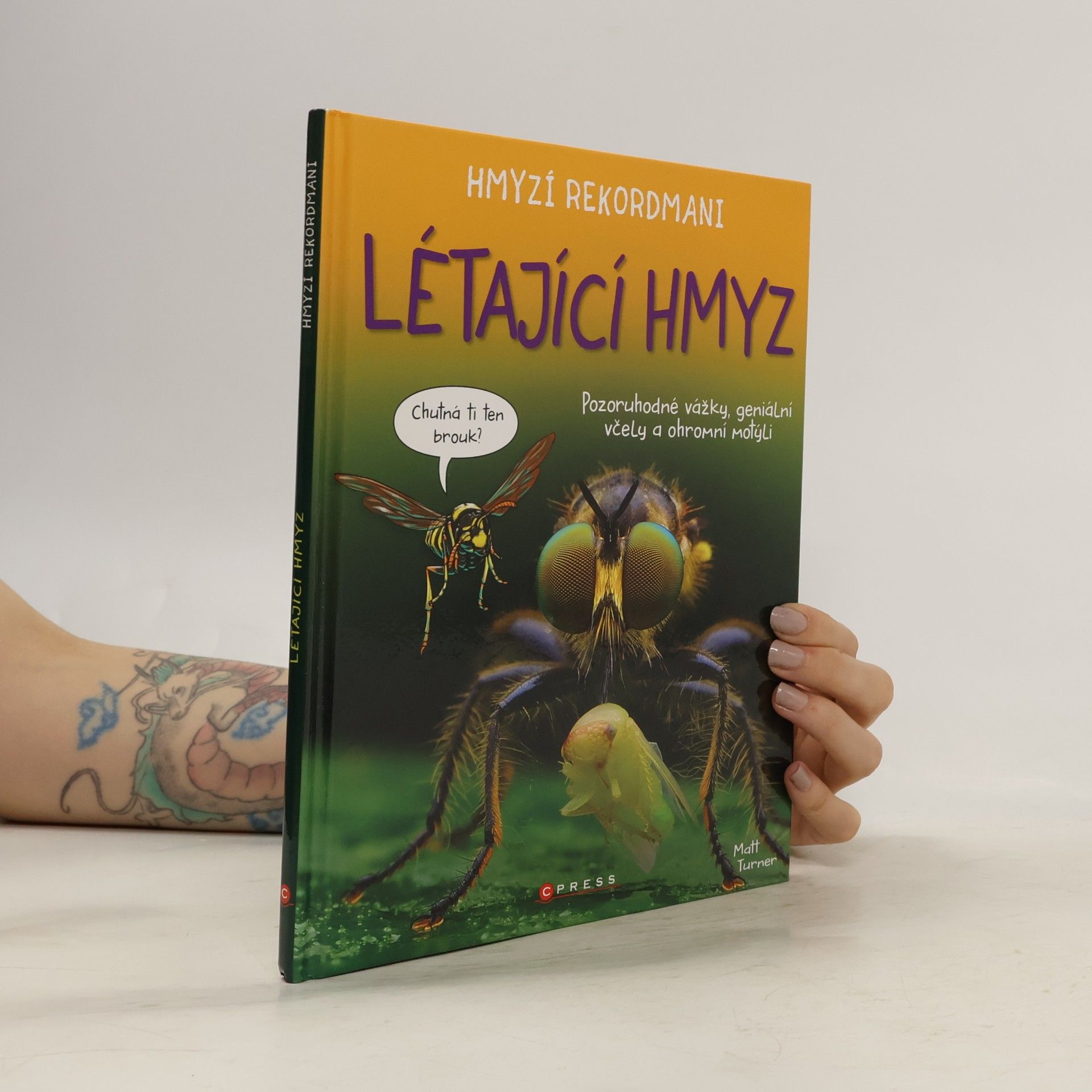 Matt Turner Hmyzí rekordmani - Létající hmyz