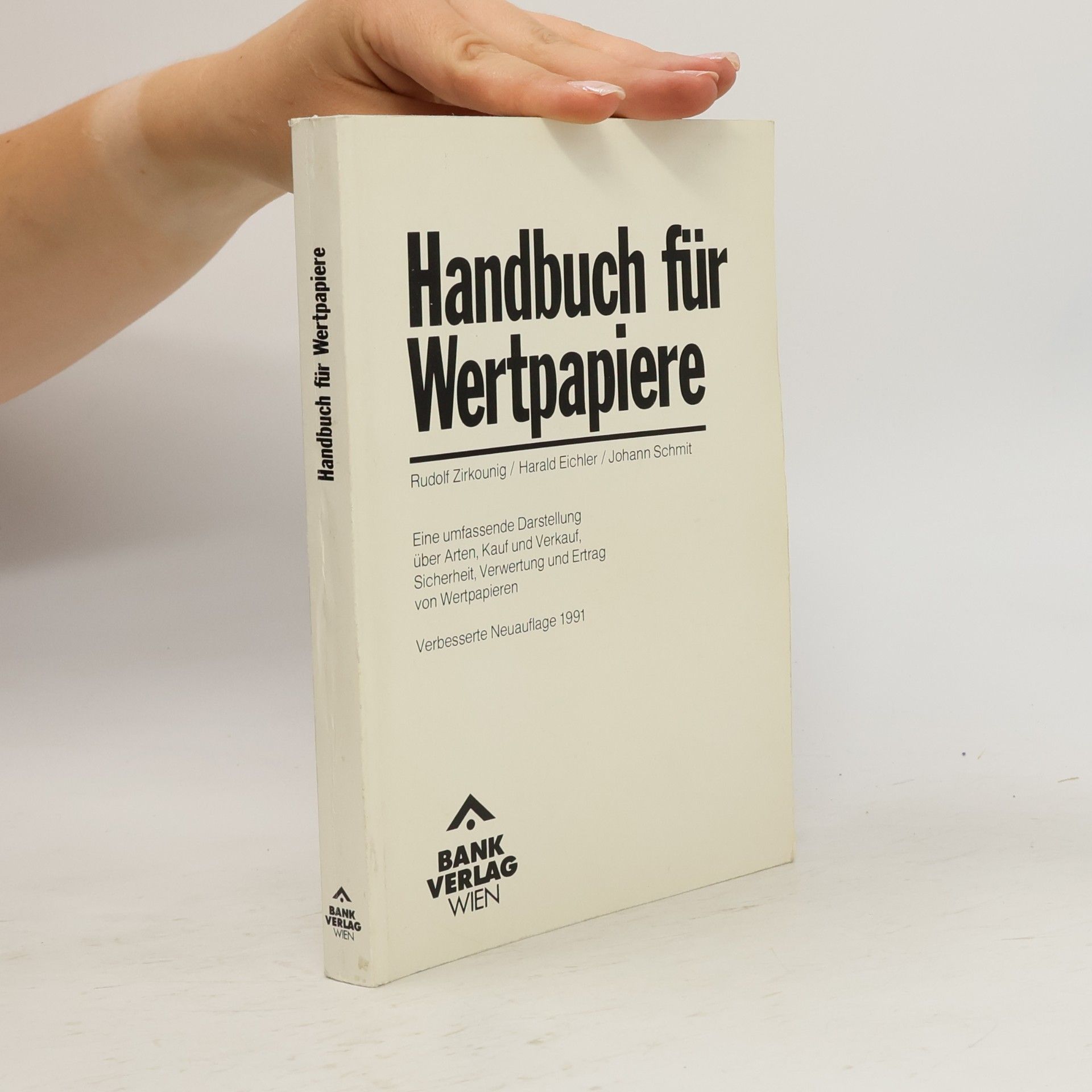 Rudolf Zirkounig Handbuch für Wertpapiere
