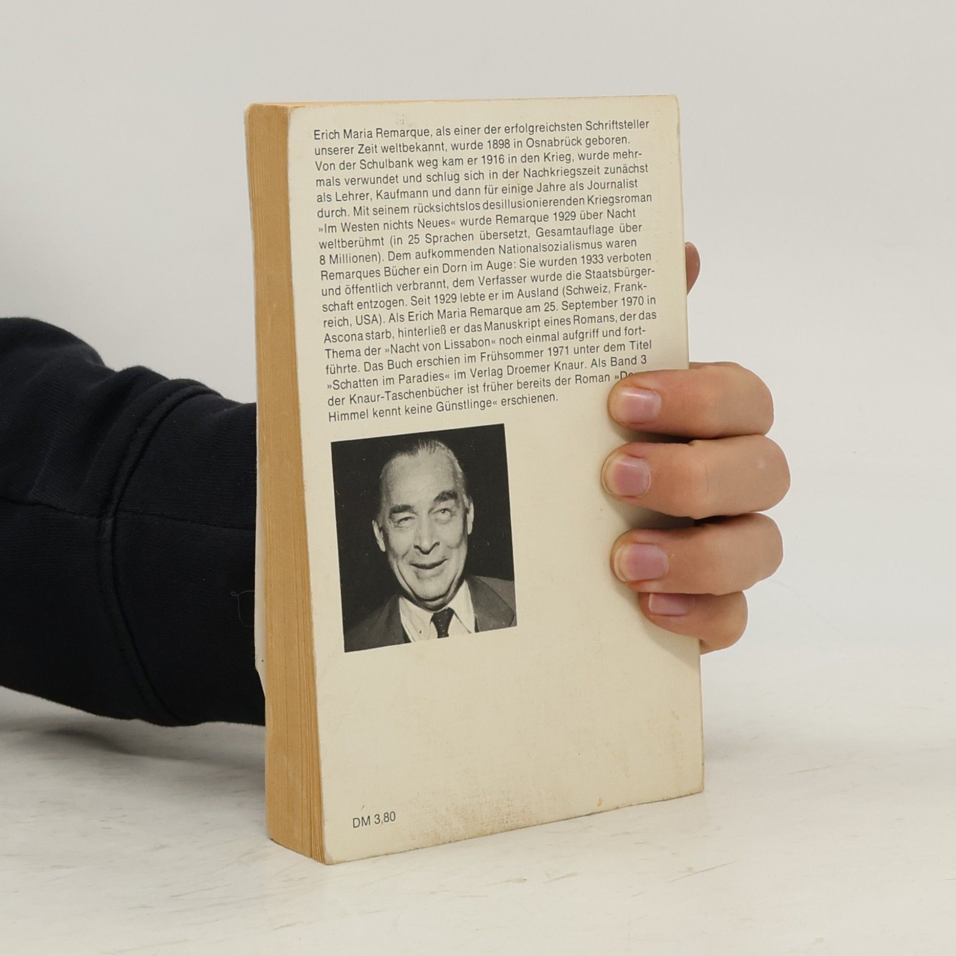 Erich Maria Remarque Die Nacht von Lissabon