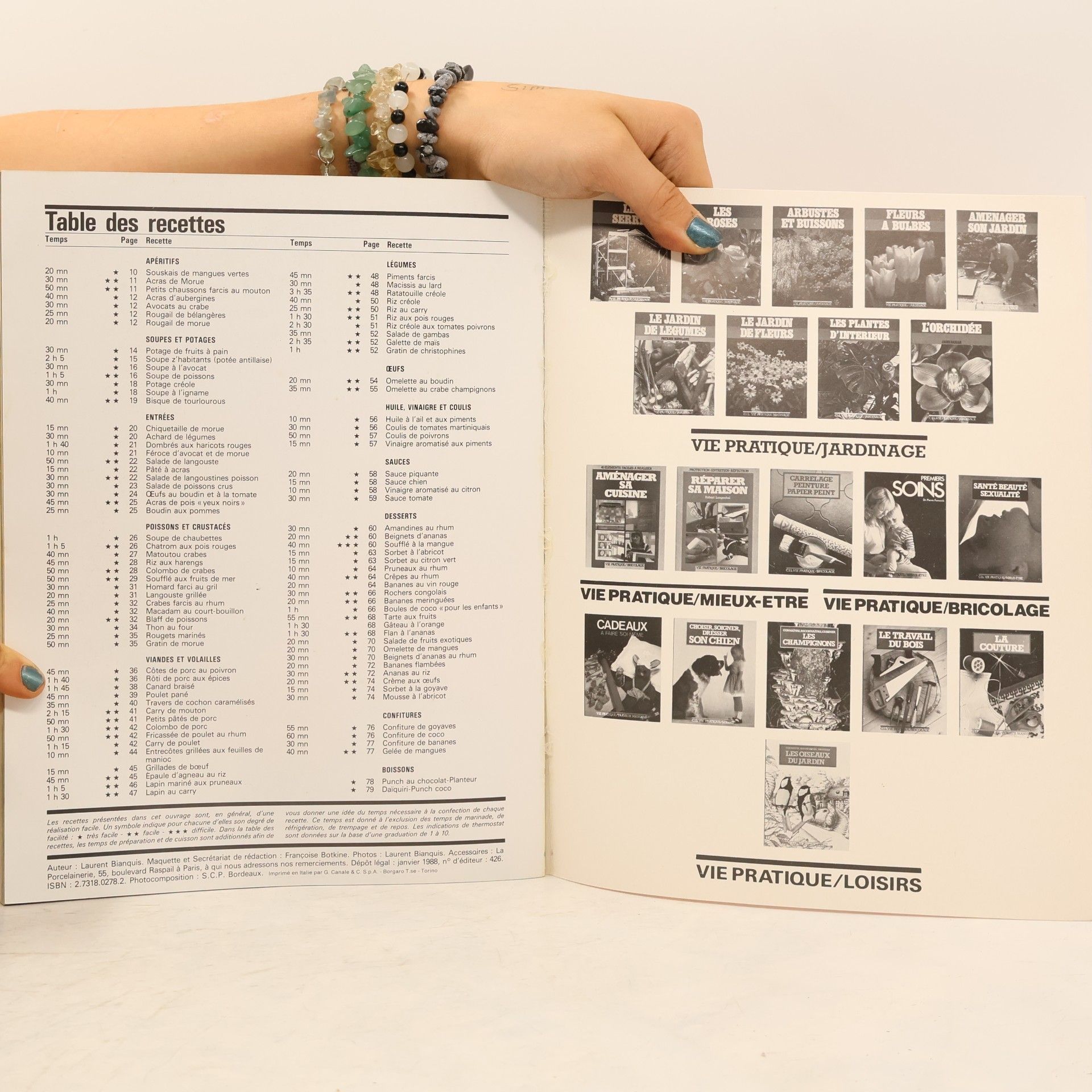 Ghislaine Danan-Bénady Cuisine Créole