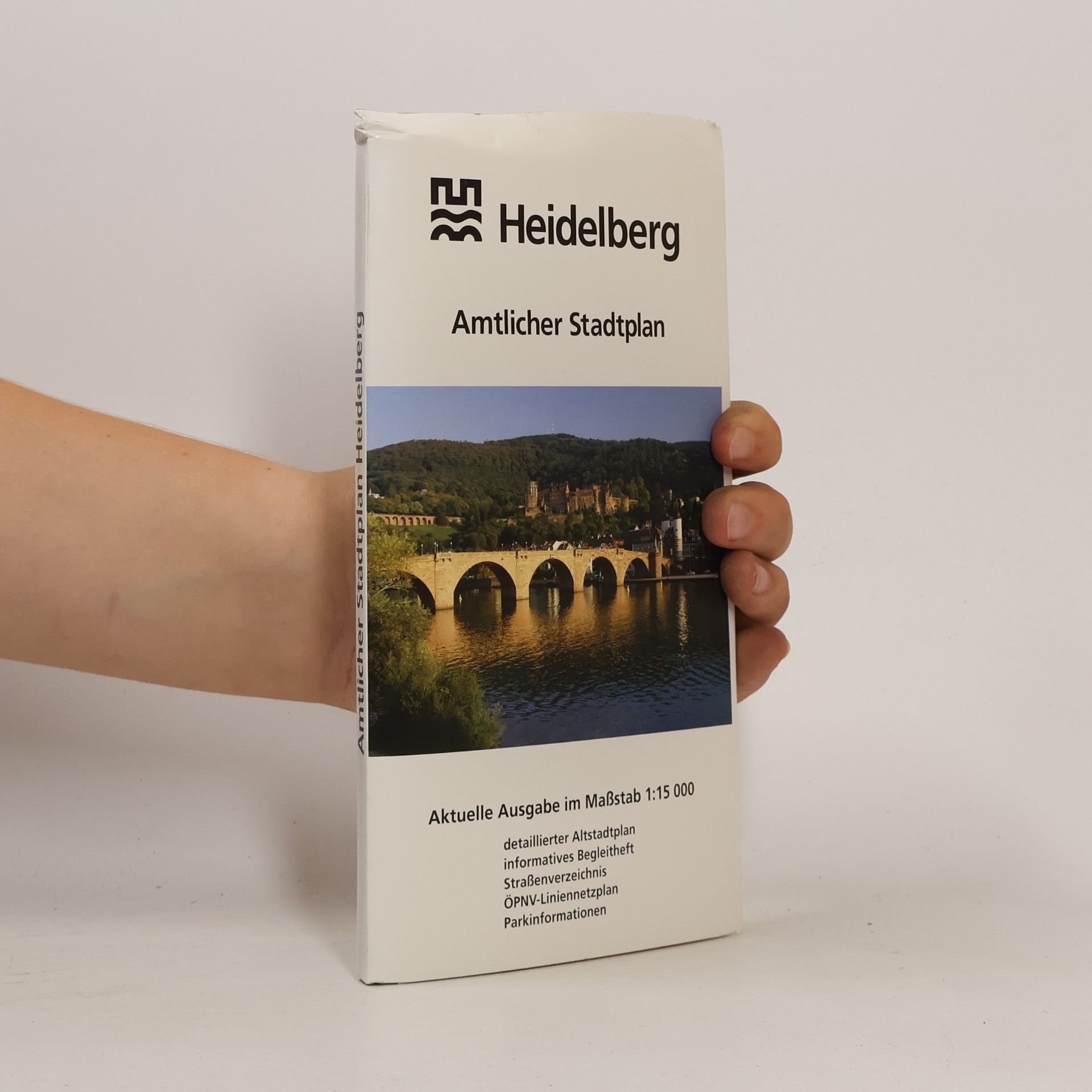 Autorenkollektiv Amtlicher Stadtplan Heidelberg: Aktuelle Ausgabe Massstab 1:15000