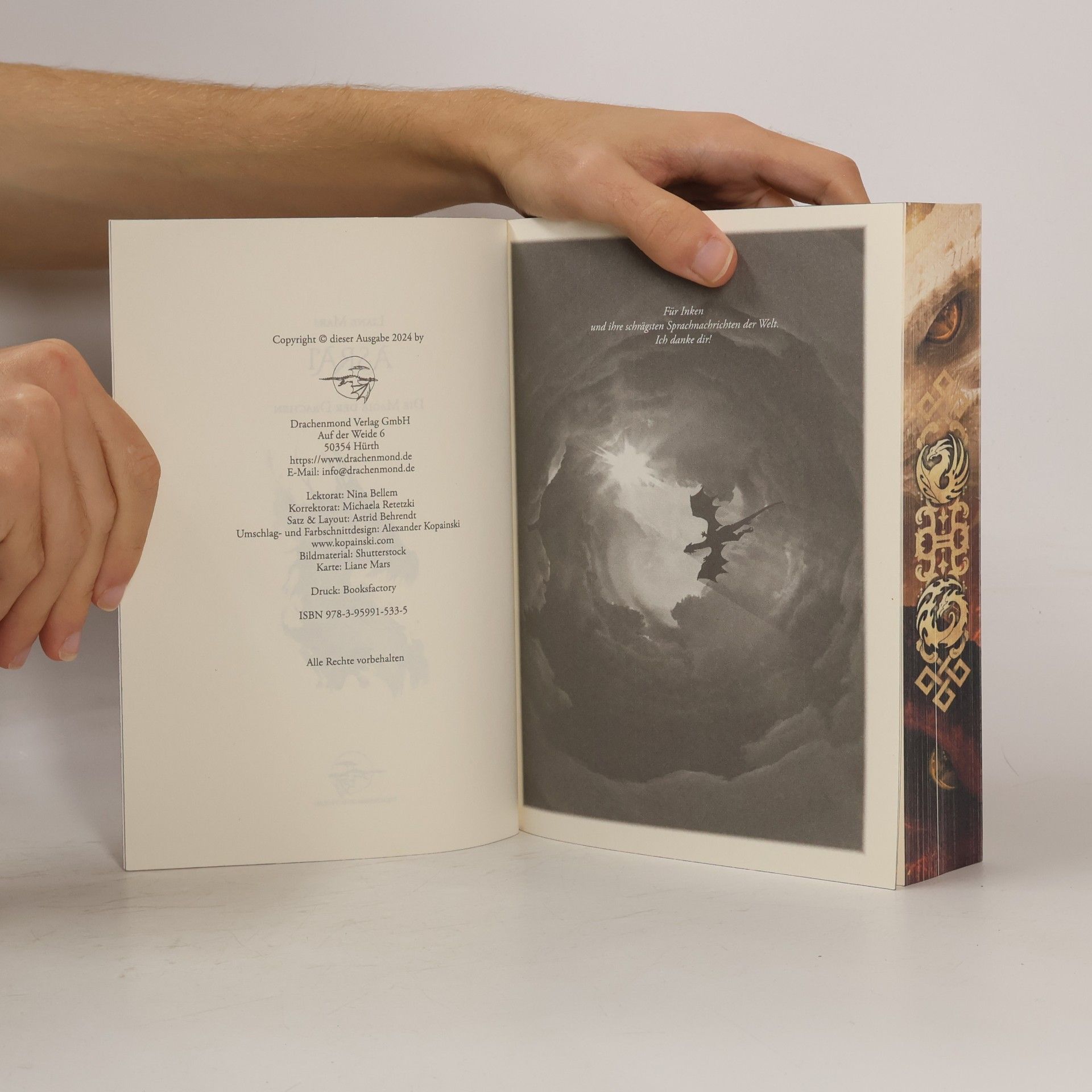 Liane Mars Asrai. Die Magie der Drachen