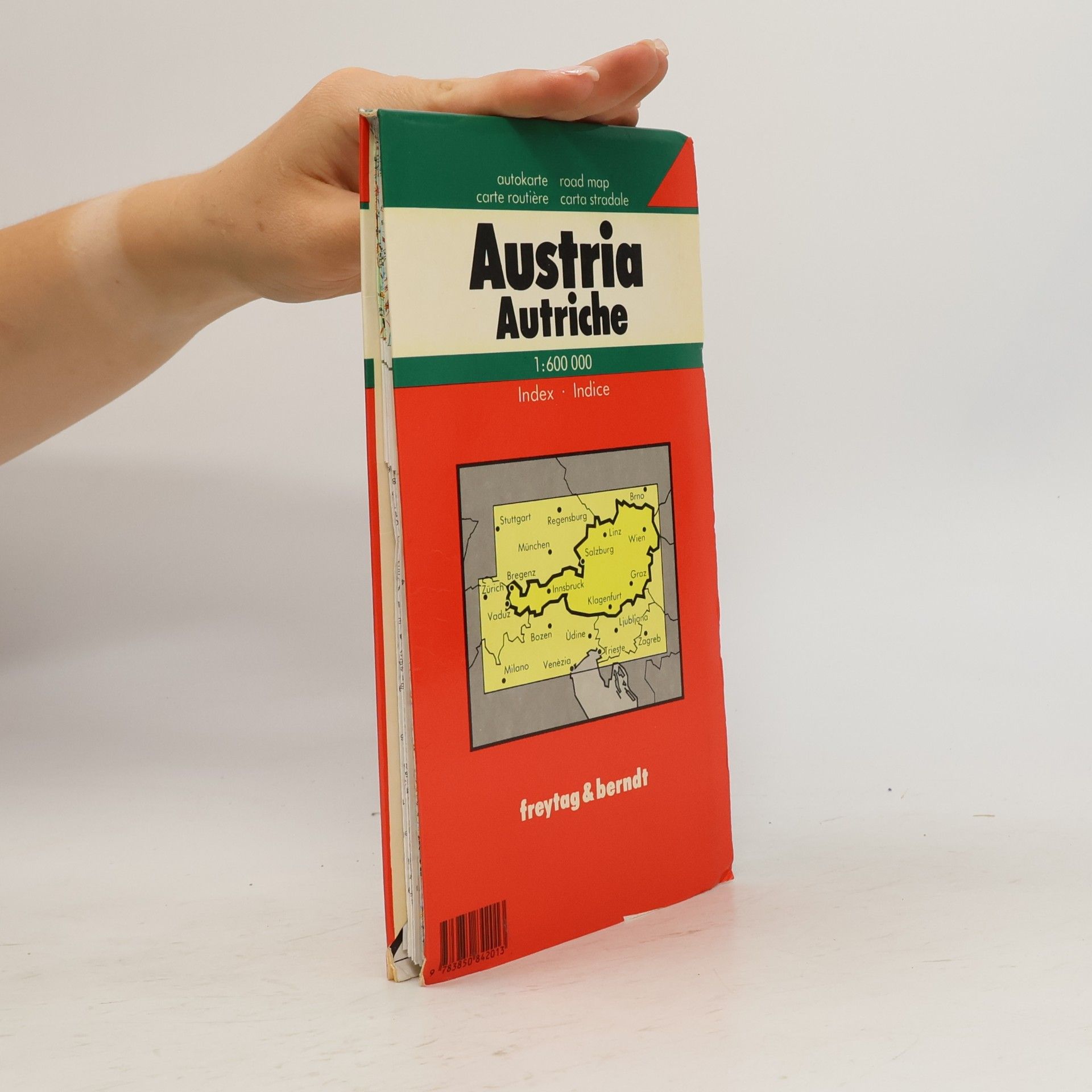 Freytag-Berndt u. Artaria Freytag & Berndt Autokarte Österreich. Austria. Autriche; Austria