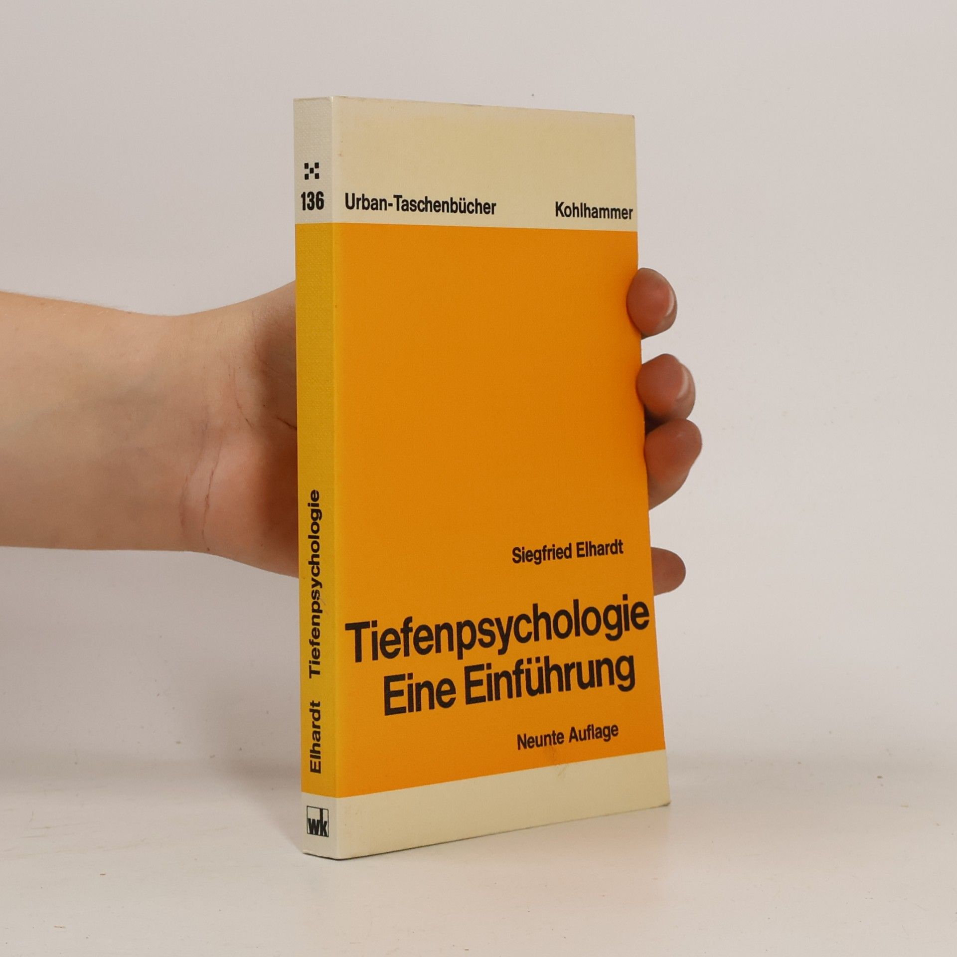 Siegfried Elhardt Tiefenpsychologie