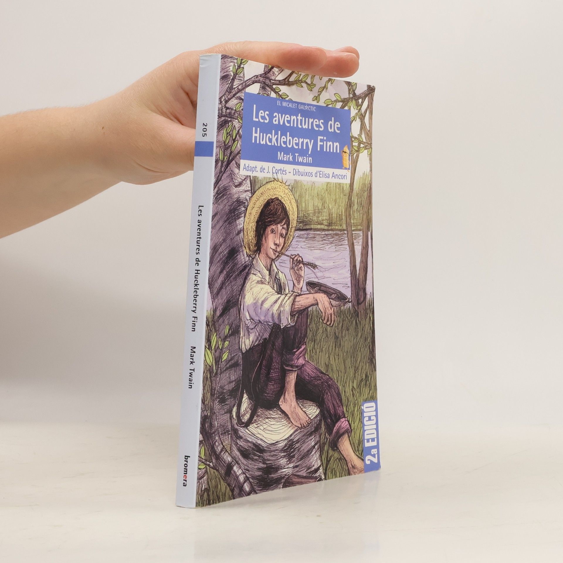 Elisa Ancori Guerrero El Micalet Galàctic - 205: Les aventures de Huckleberry Finn