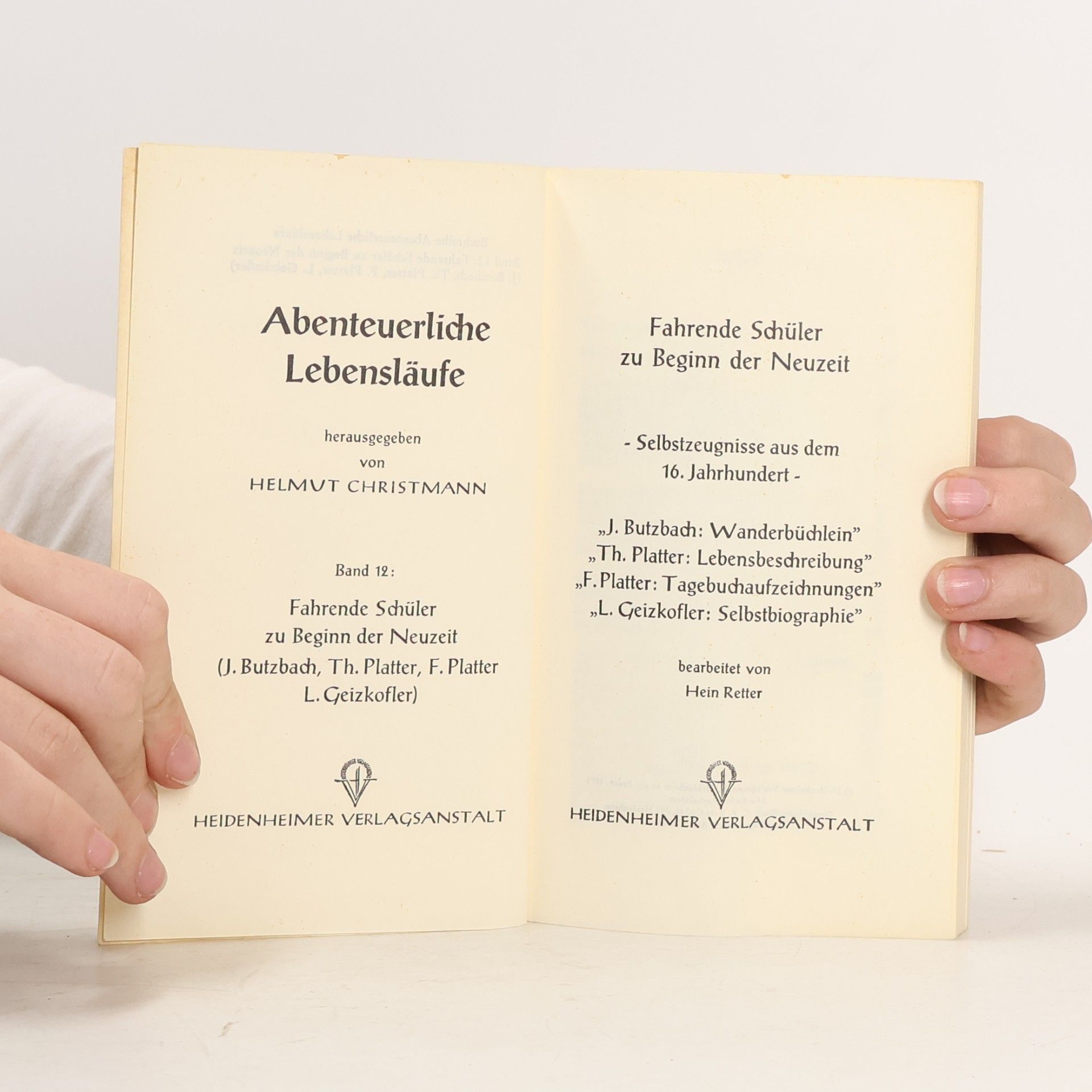 Autorenkollektiv Fahrende Schüler zu Beginn der Neuzeit