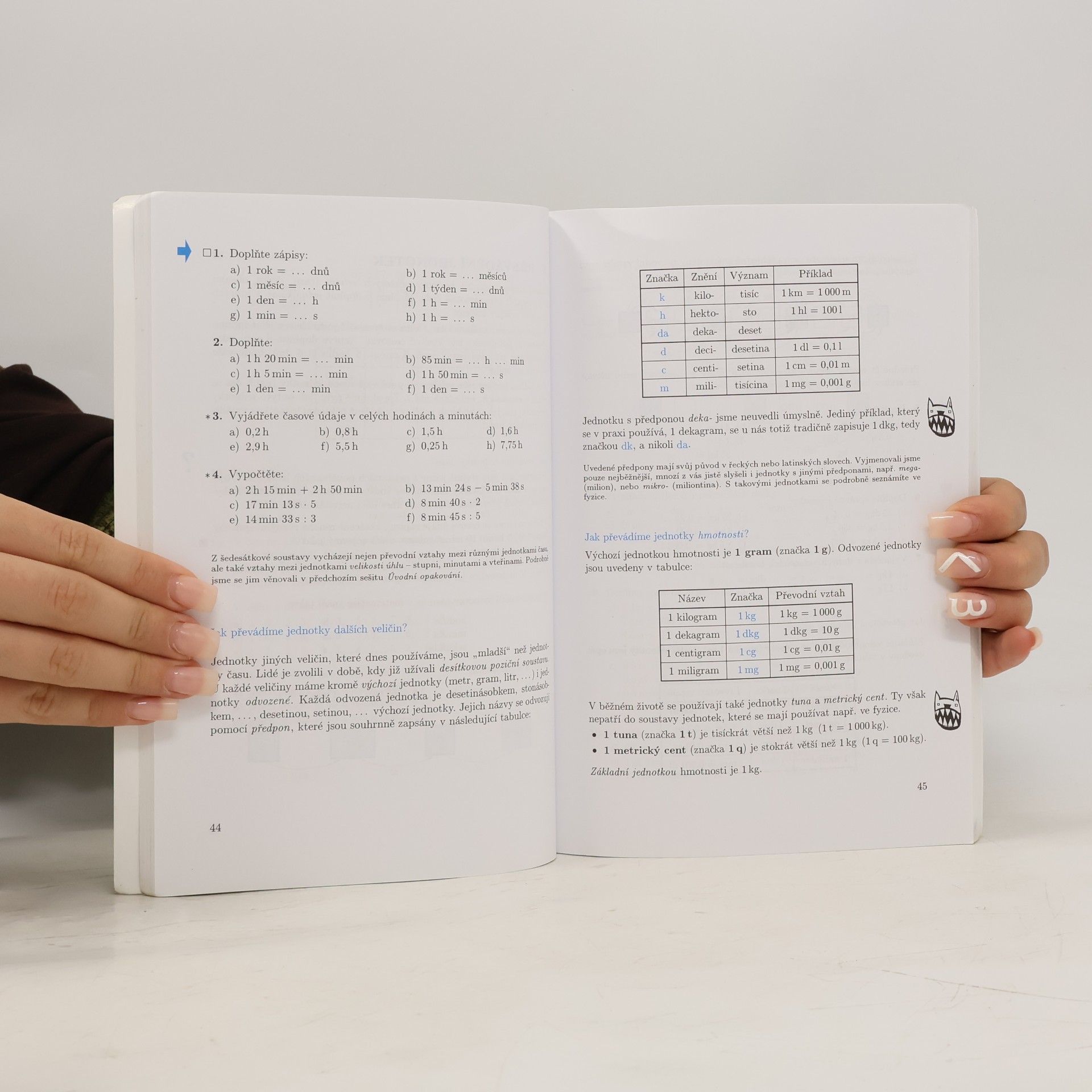 Jiří Herman Matematika. Prima. Kladná a záporná čísla