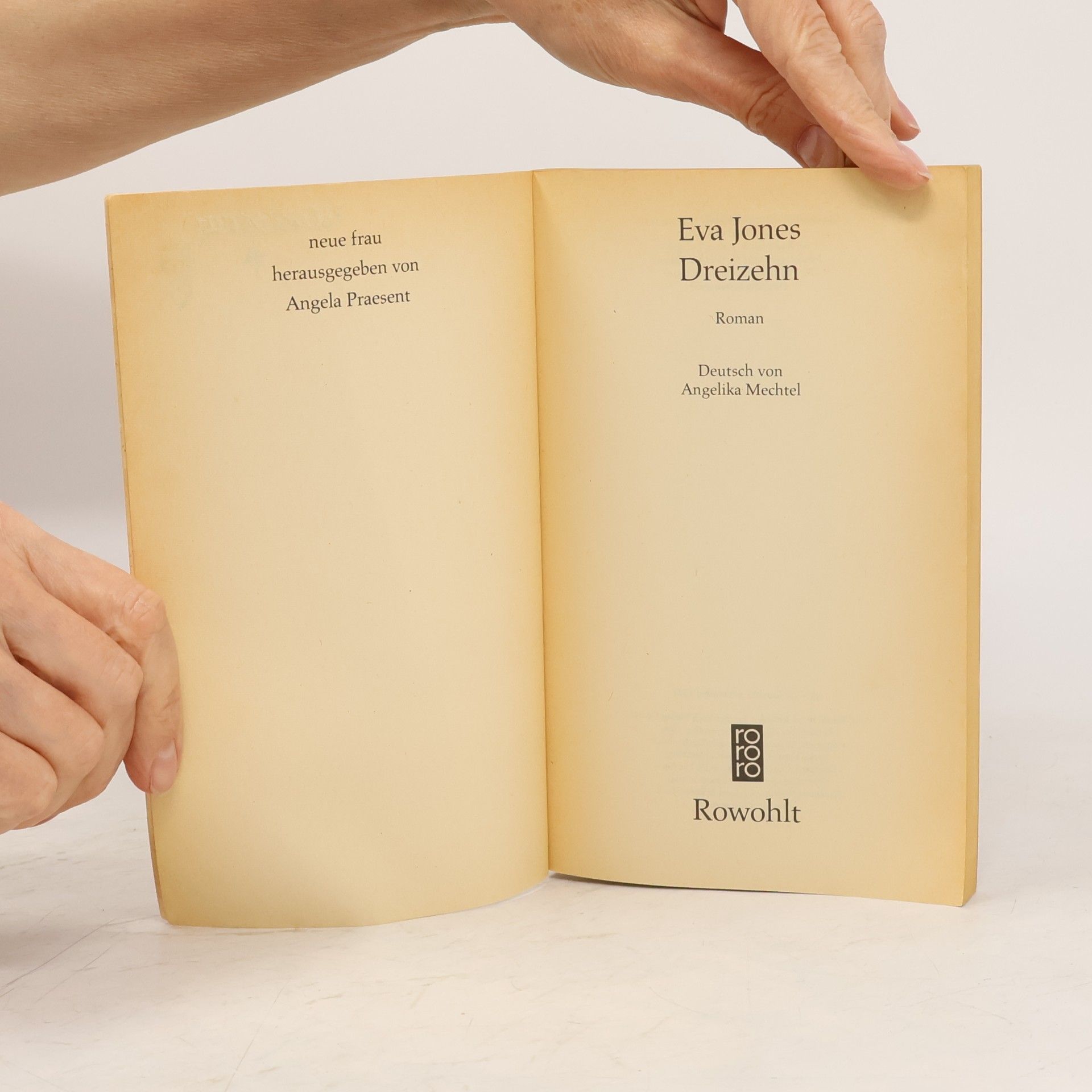Eva Jones Dreizehn. Roman