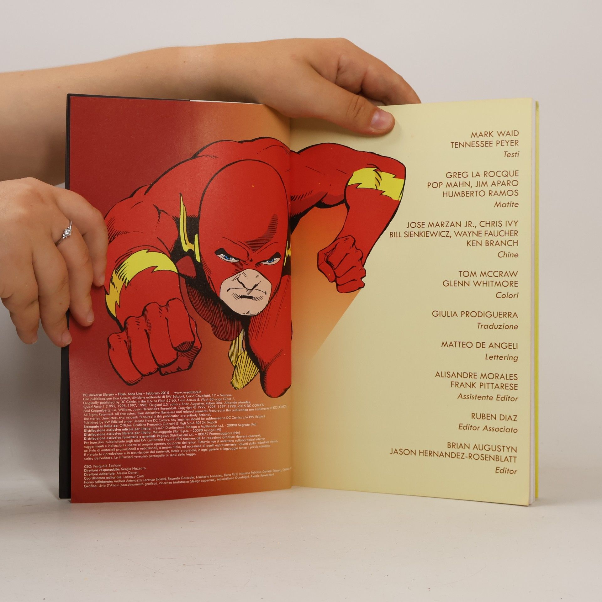 Mark Waid Flash. Anno uno