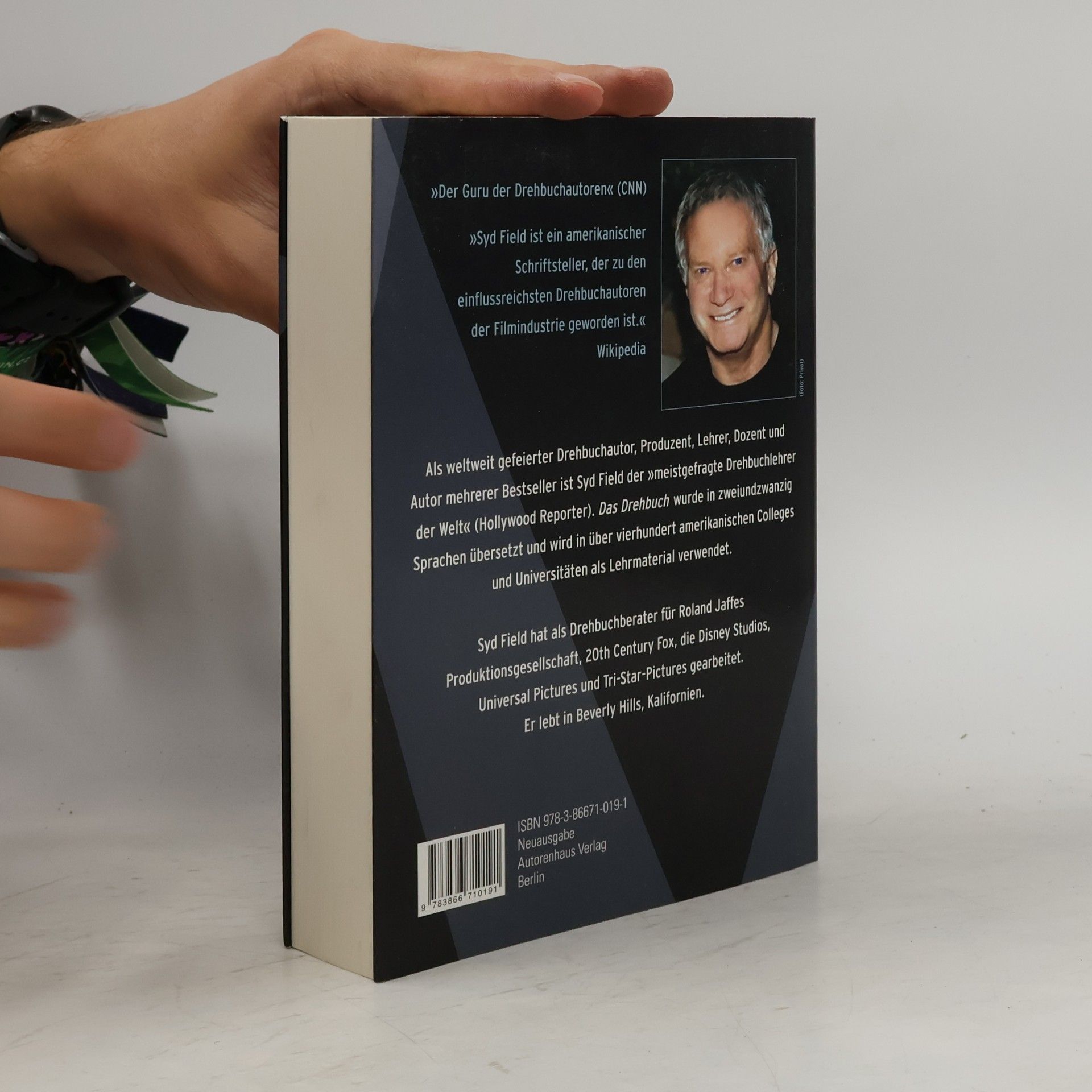 Syd Field Das drehbuch: Die Grundlagen des Drehbuchschreibens