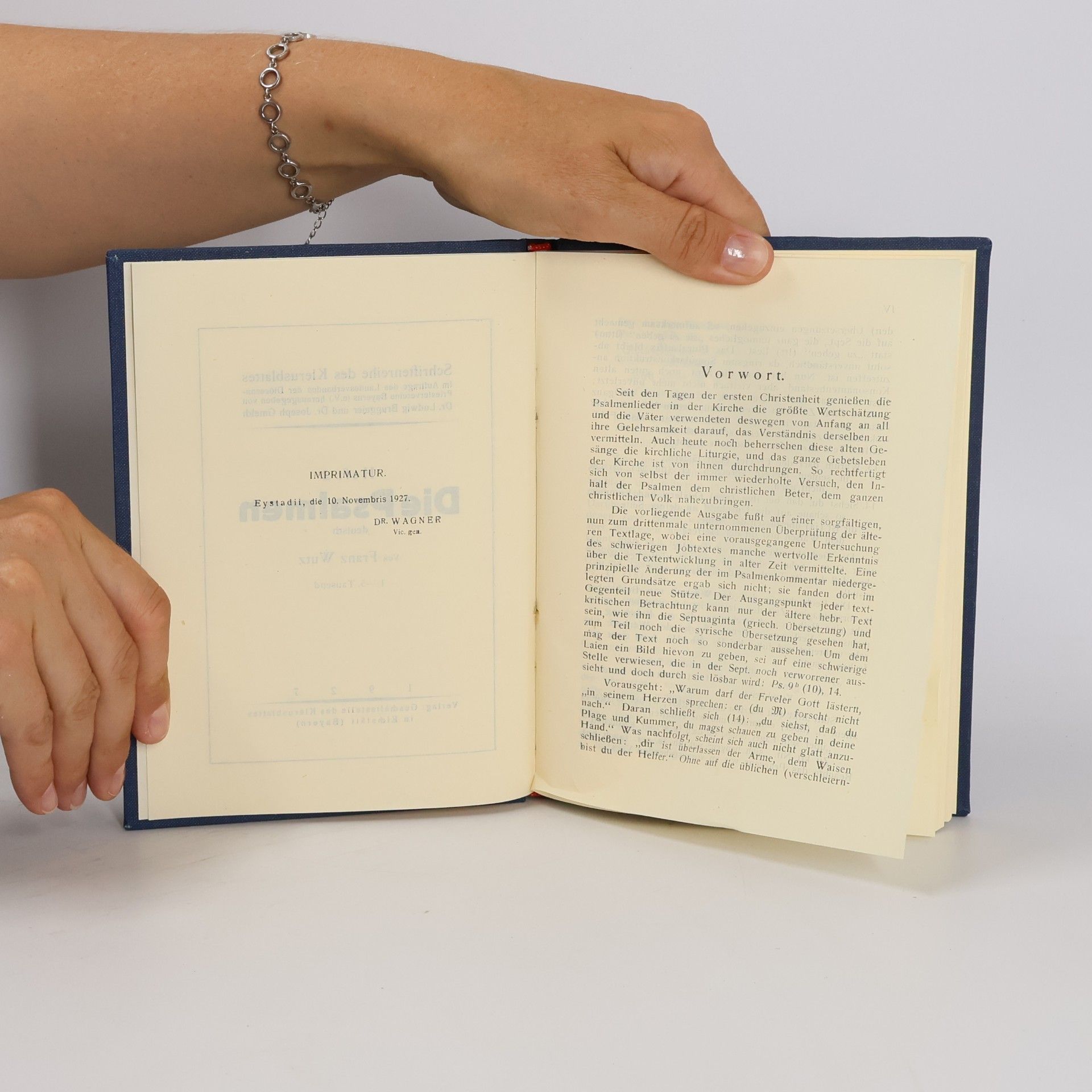 Franz Wutz Schriftenreihe des Klerusblattes 2: Die Psalmen