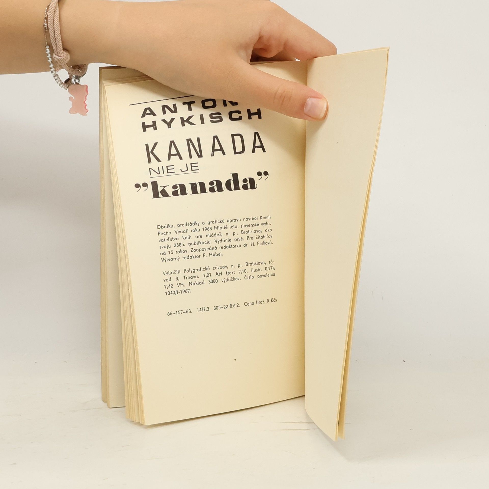Anton Hykisch Kanada nie je "kanada"