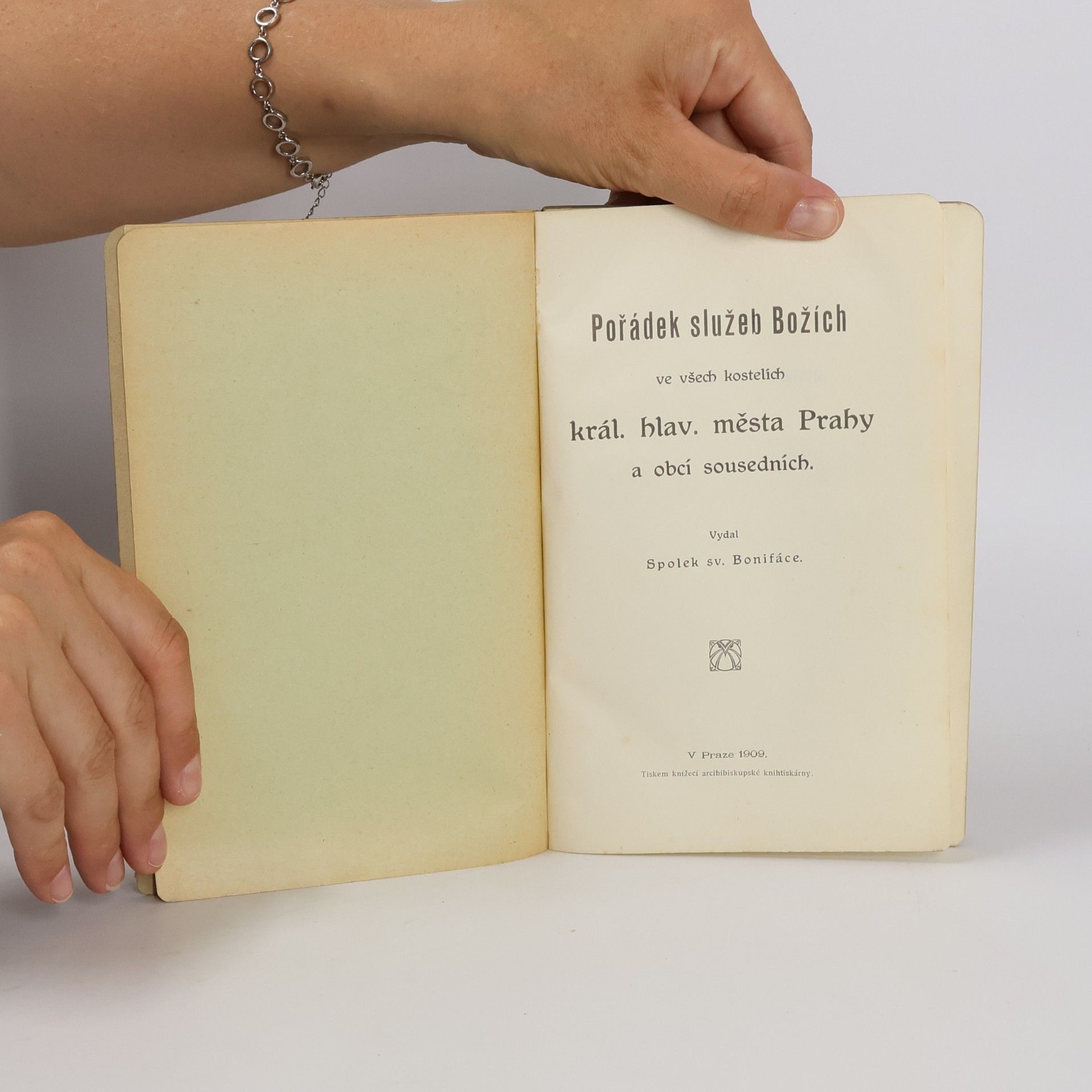 kolektiv Pořádek služeb Božích ve všech kostelích král. hlav. města Prahy a obcí sousedních