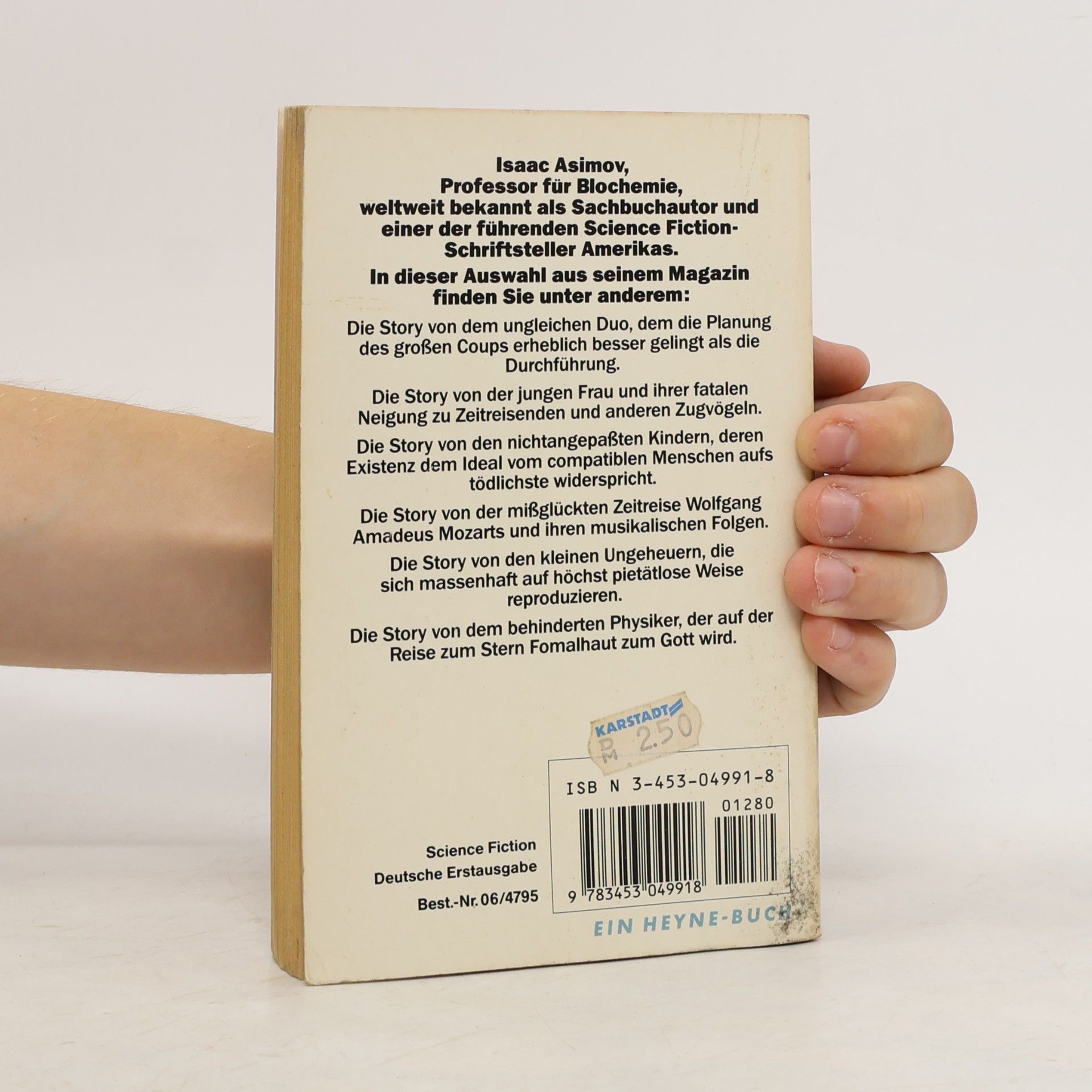 Isaac Asimov Isaac Asimov's Science-Fiction-Magazin
