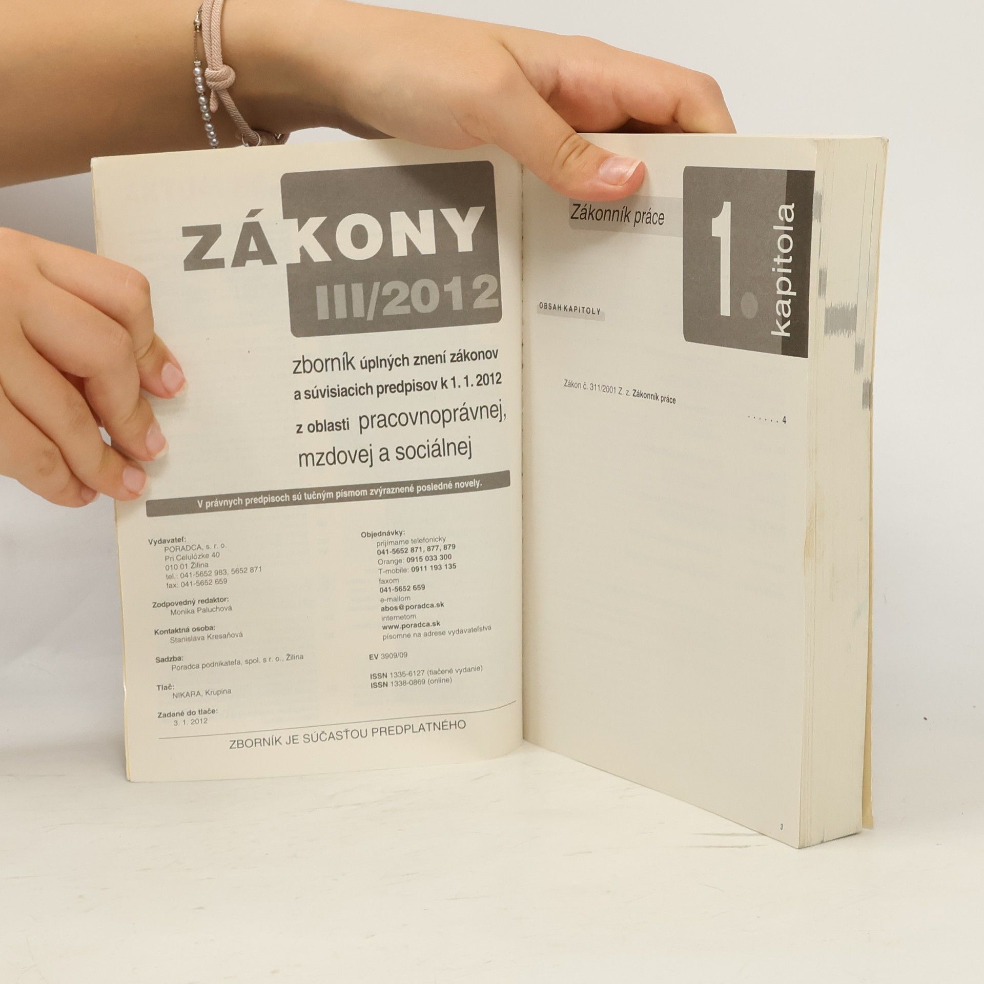 Kolektiv autorů Zákony III. 2012