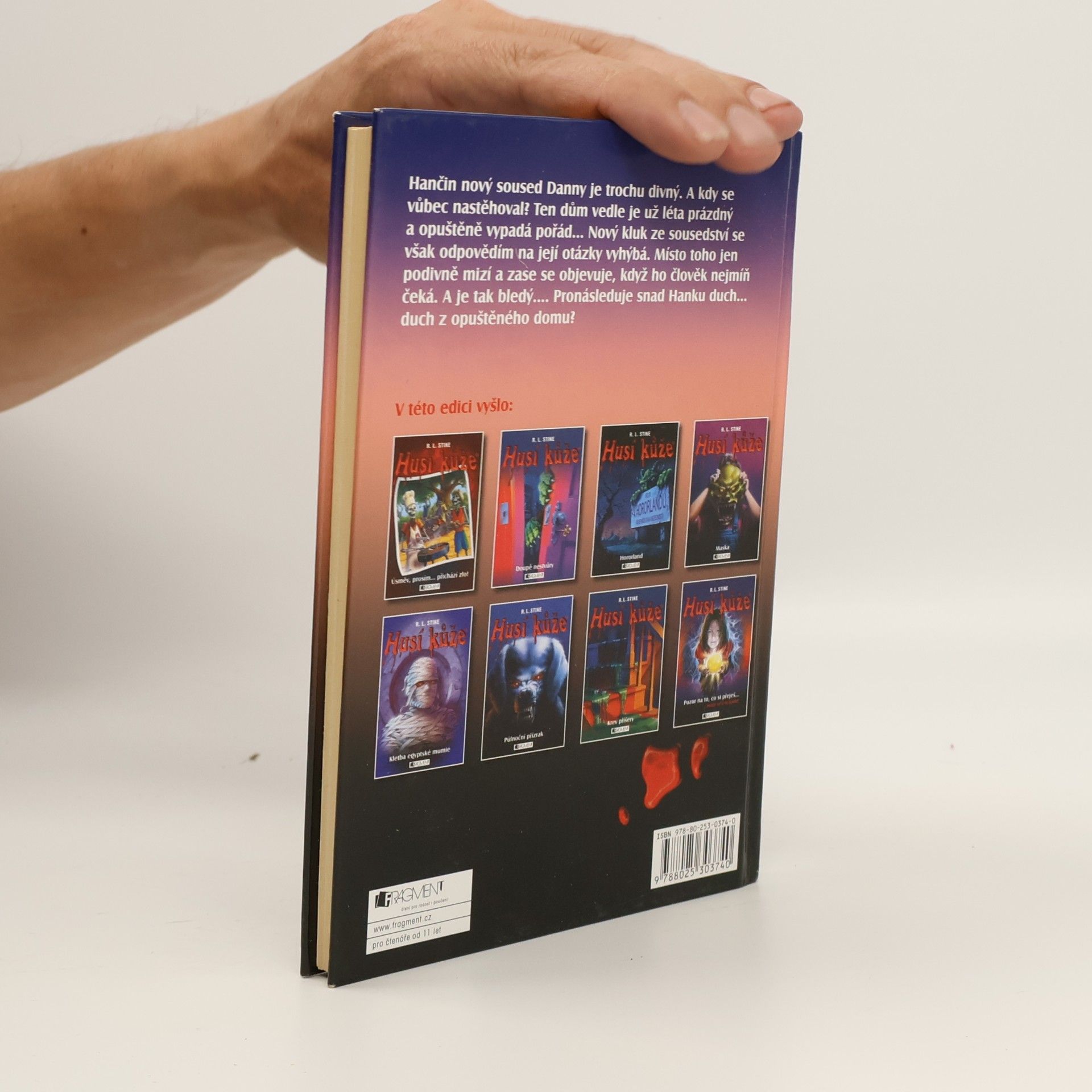 R. L. Stine Duch z opuštěného domu. Husí kůže