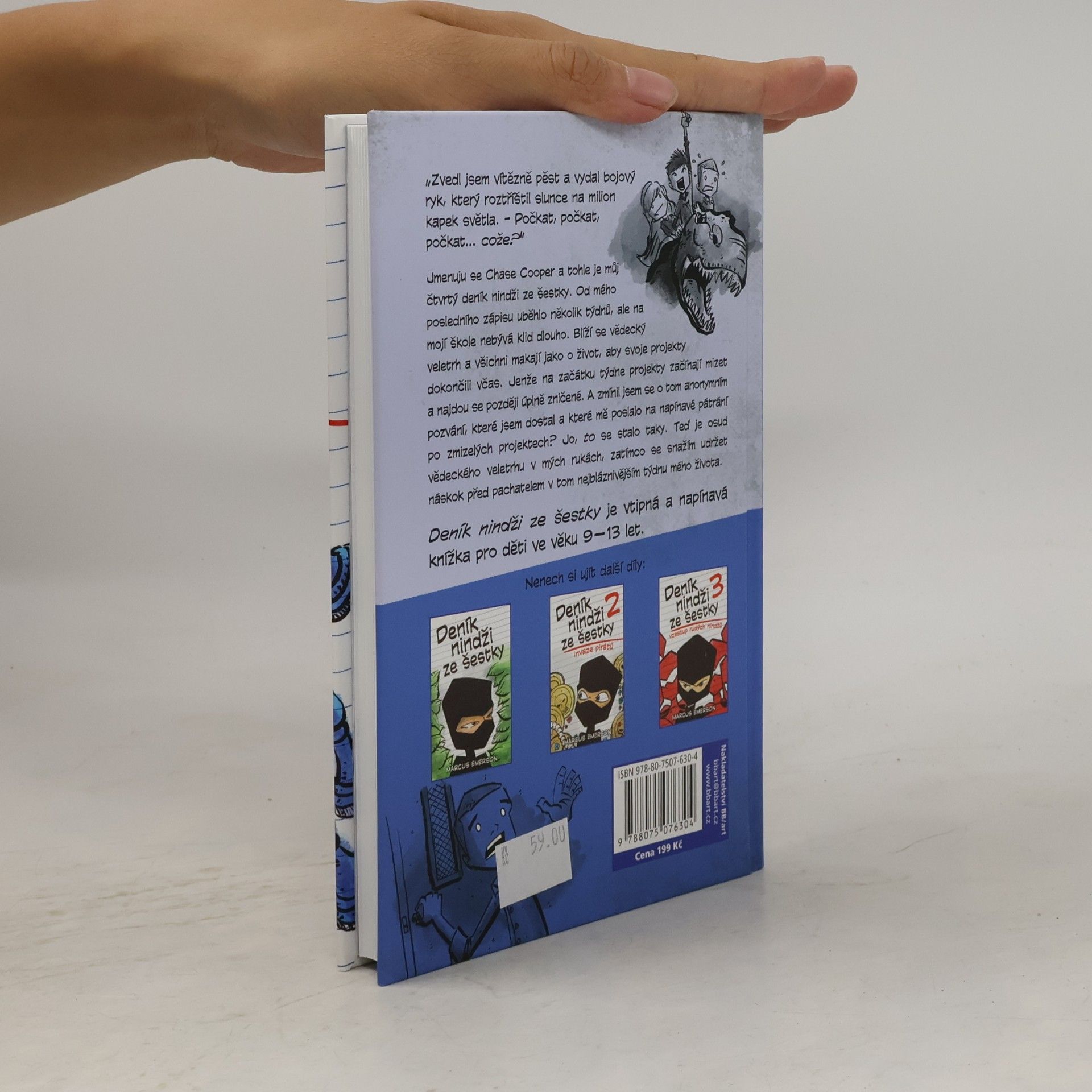 Marcus Emerson Deník nindži ze šestky. 4, Šach mat