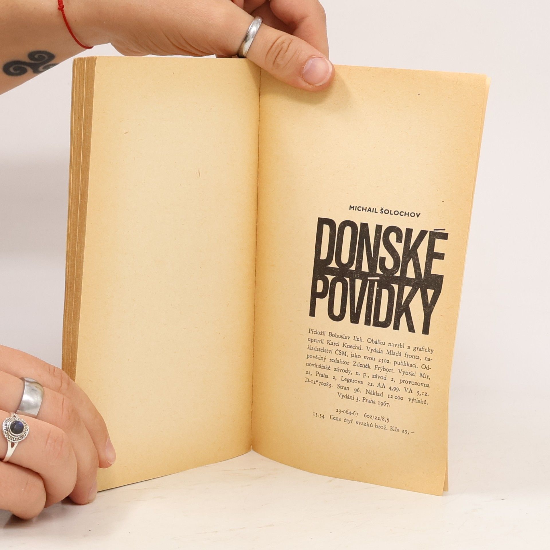 Michail Aleksandrovič Šolochov Donské povídky