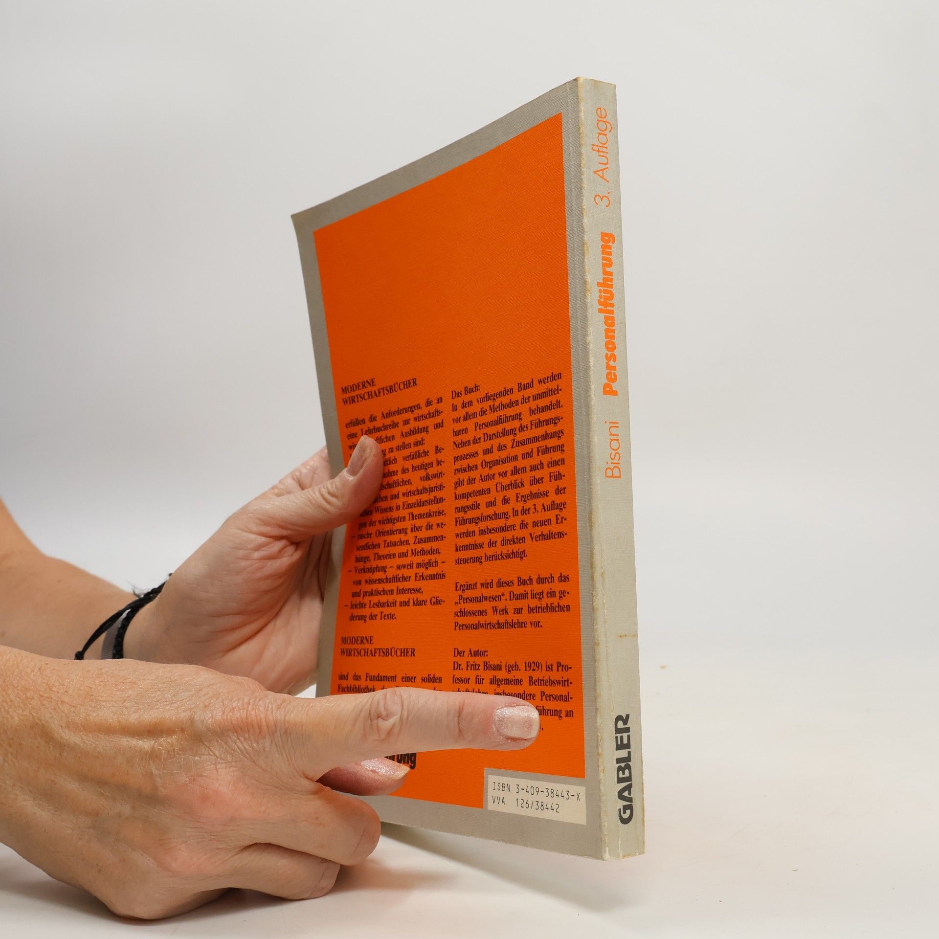 Fritz Bisani Moderne Wirtschaftsbücher - 2: Personalführung
