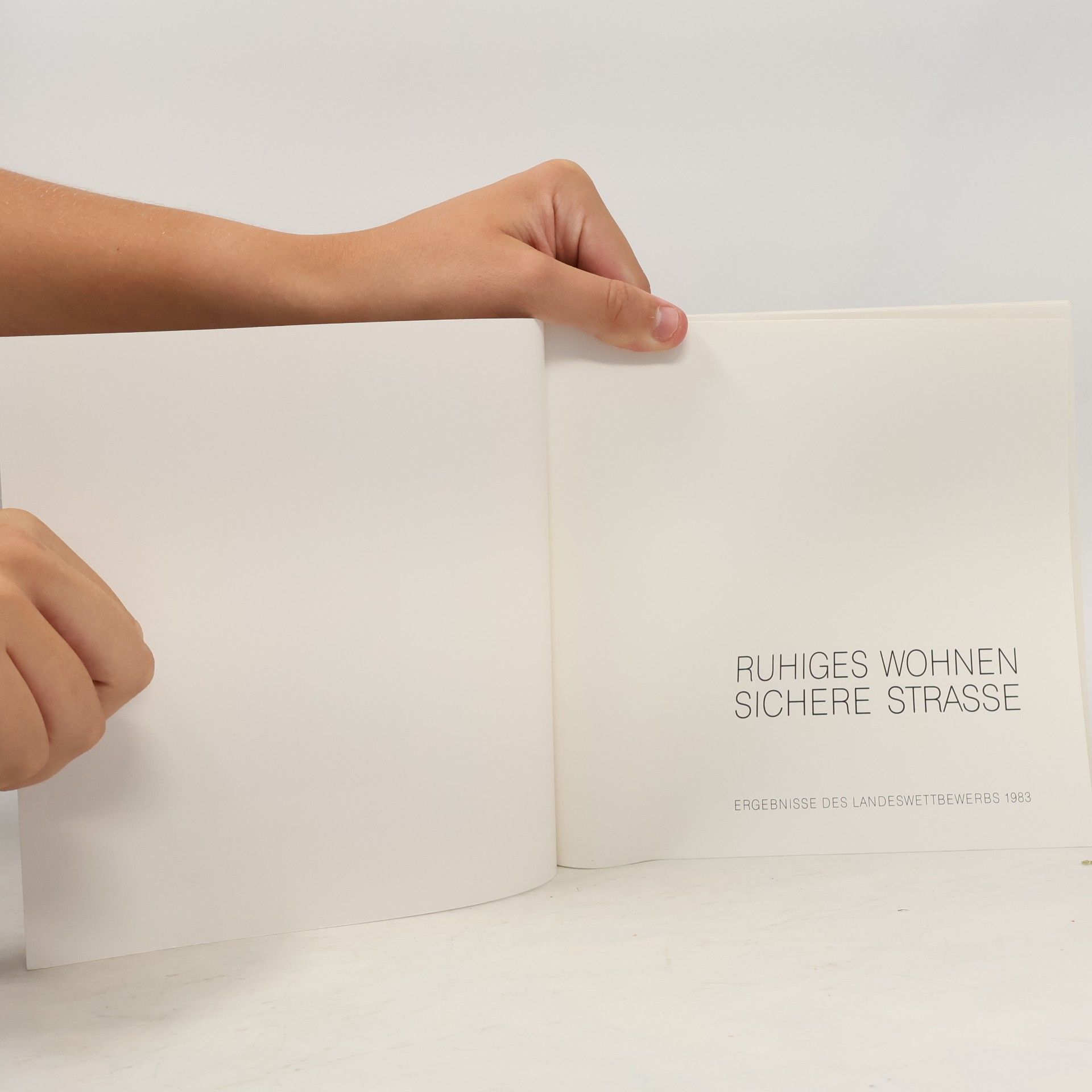 kolektiv Ruhiges Wohnen – Sichere Straße. Ergebnisse des Landeswettbewerbs 1983
