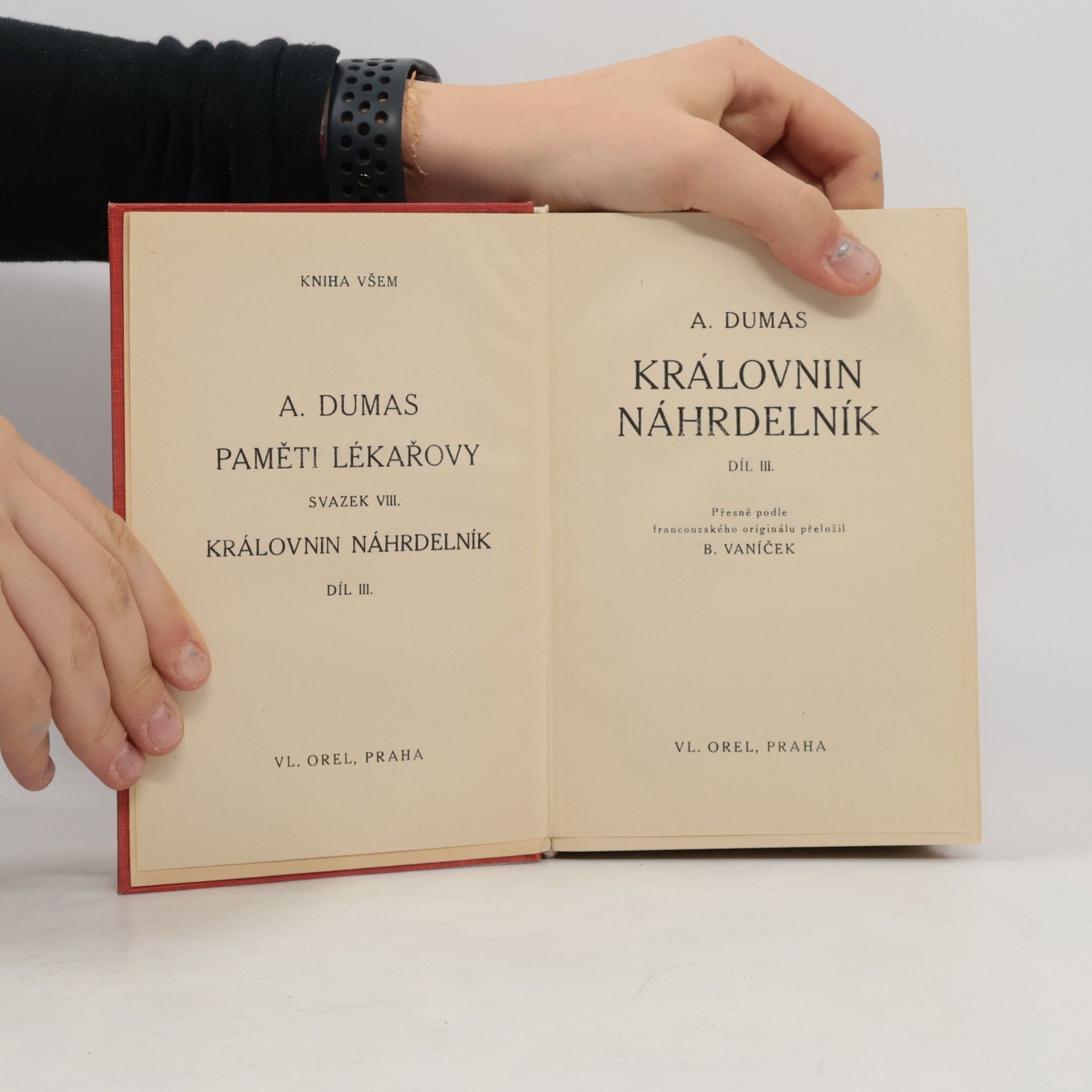 Alexandre Dumas Paměti lékařovy: Královnin náhrdelník - Díly I., II.,III.
