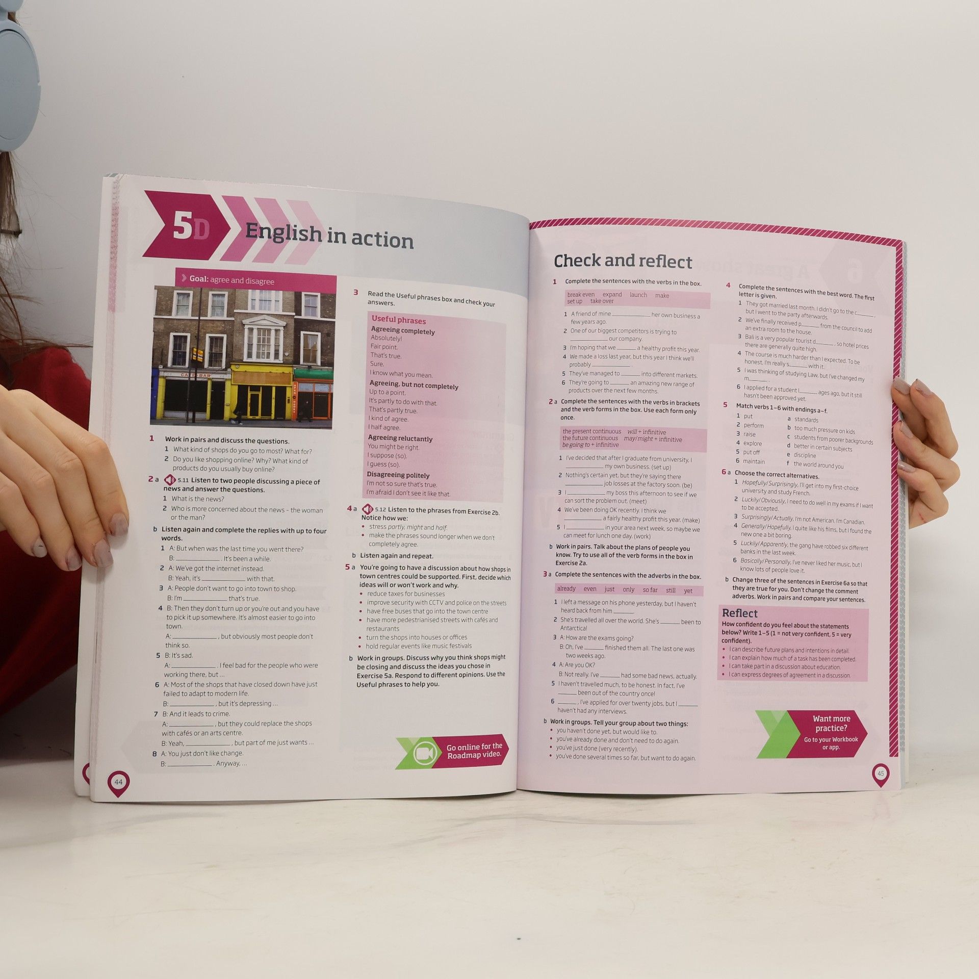 Hugh Dellar Roadmap B1+ Students' Book with Digital Resources and App