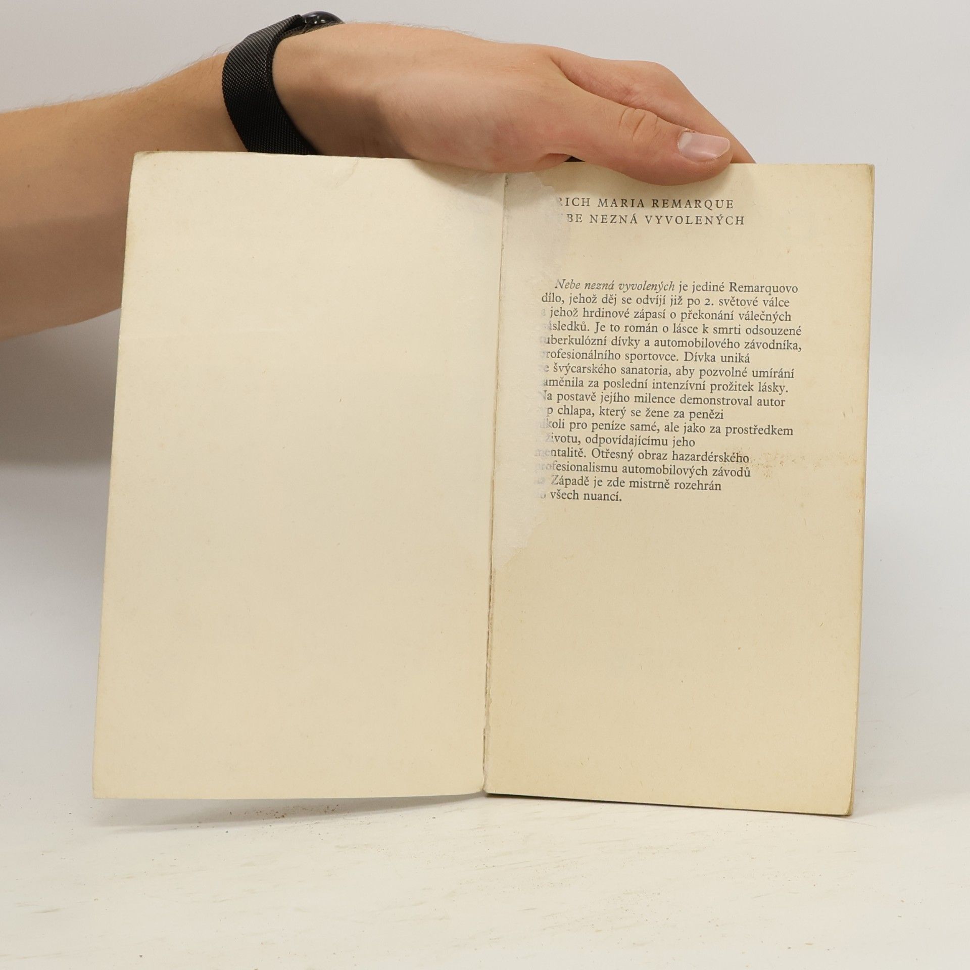 Erich Maria Remarque Nebe nezná vyvolených