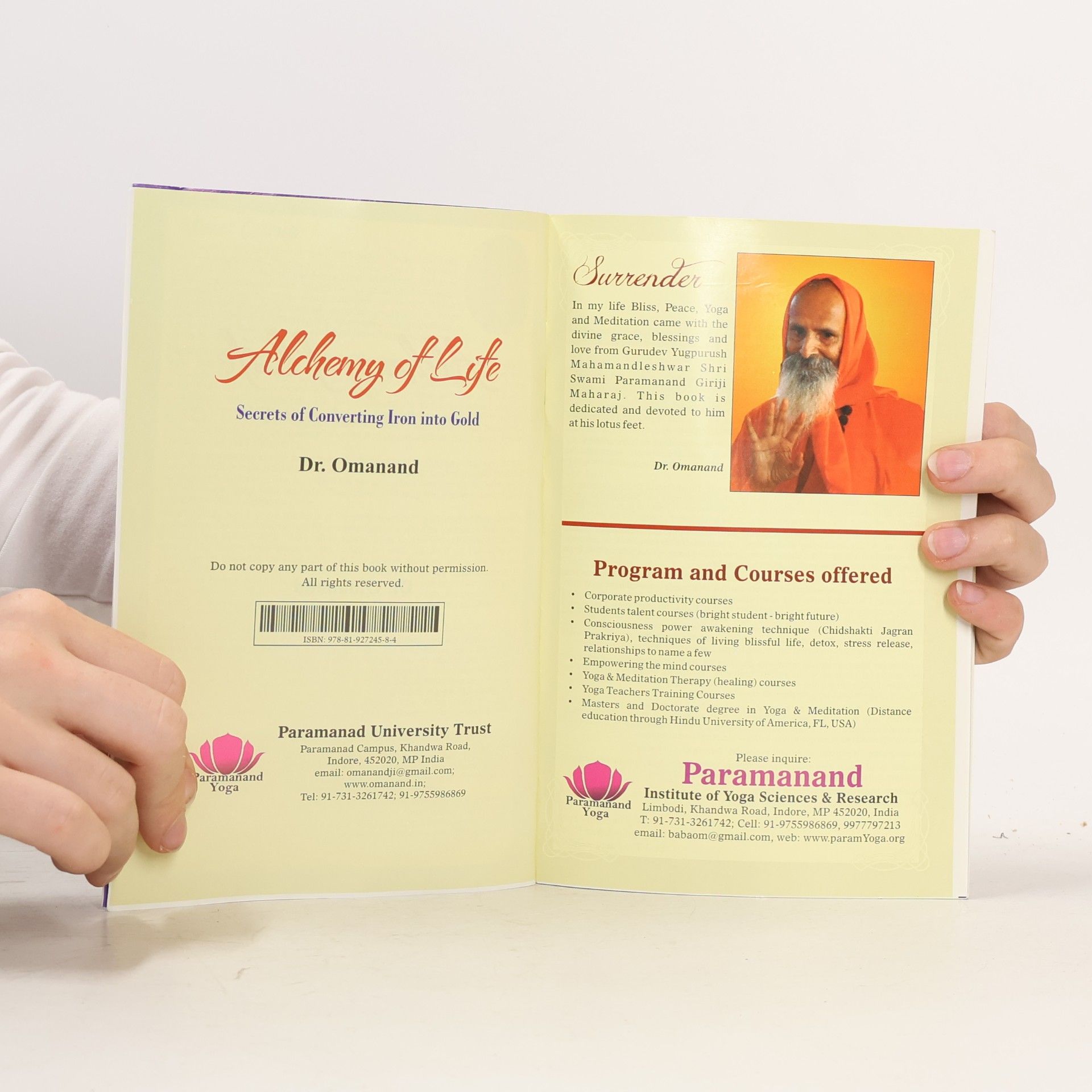Omanand Alchemy of Life