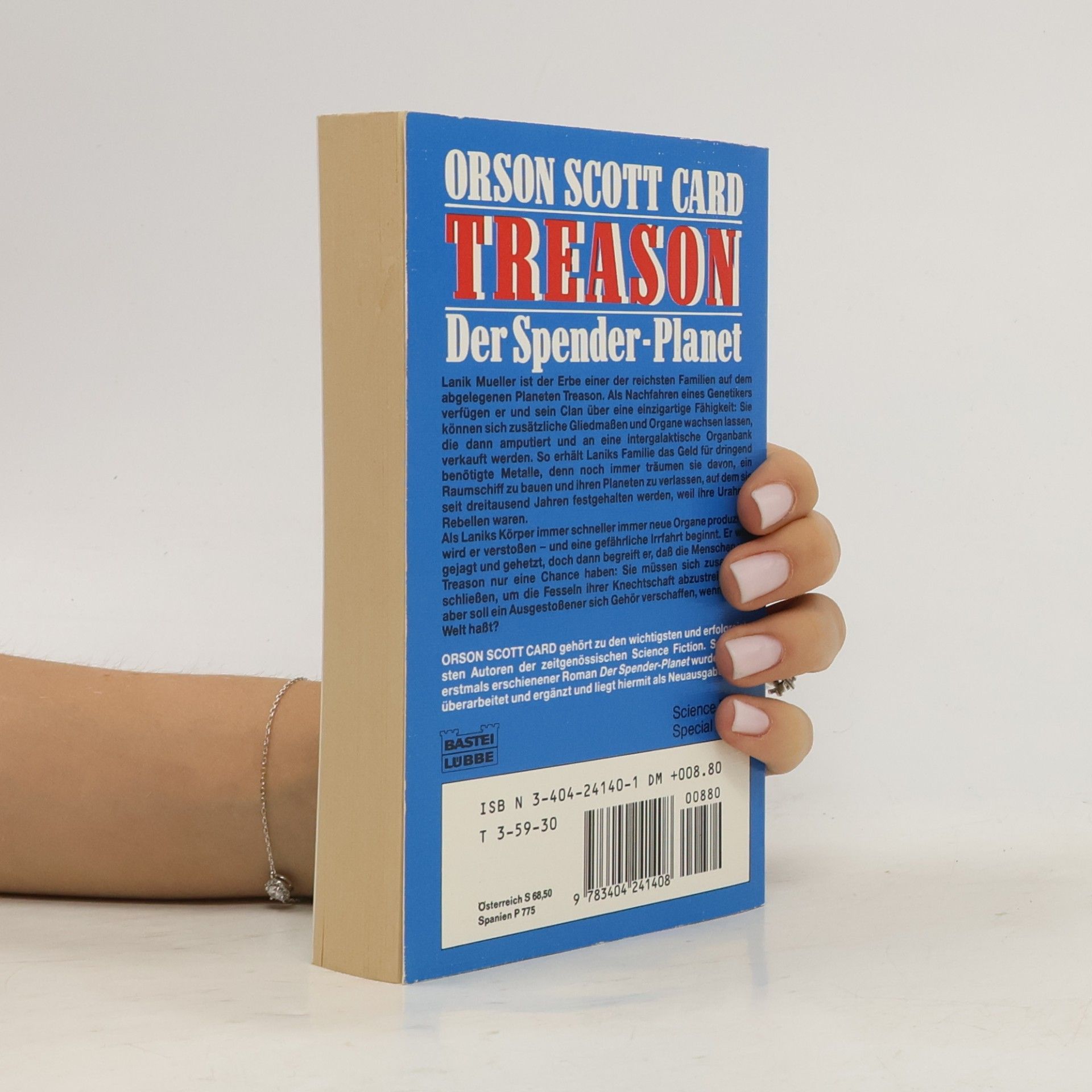 Orson Scott Card Treason, der Spender-Planet. Science Fiction Special